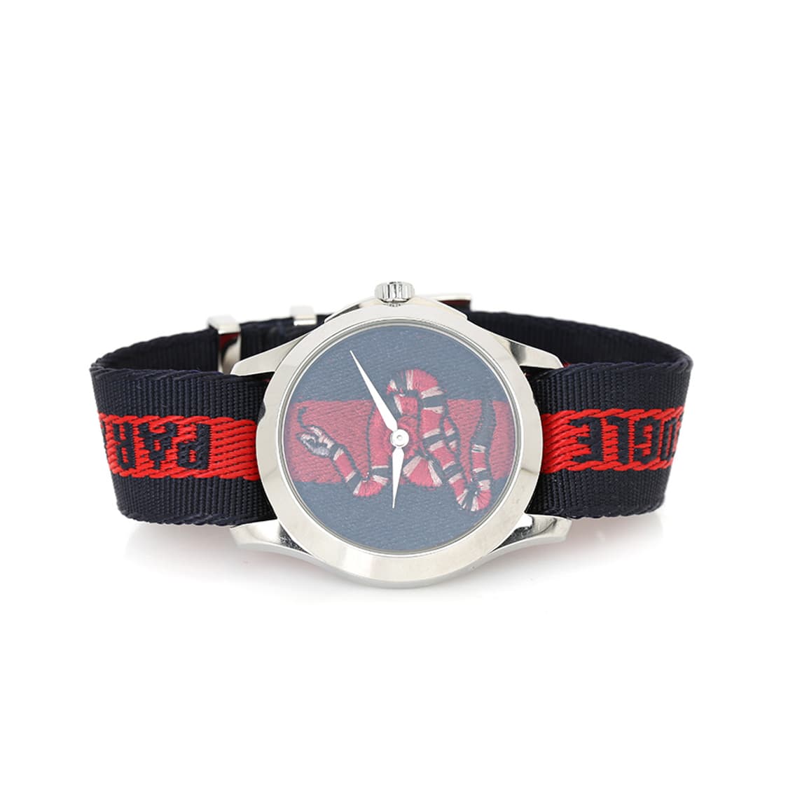 구찌 르마르쉐 스네이크 시계 삼선밴드 워치 YA126493 상품이미지1