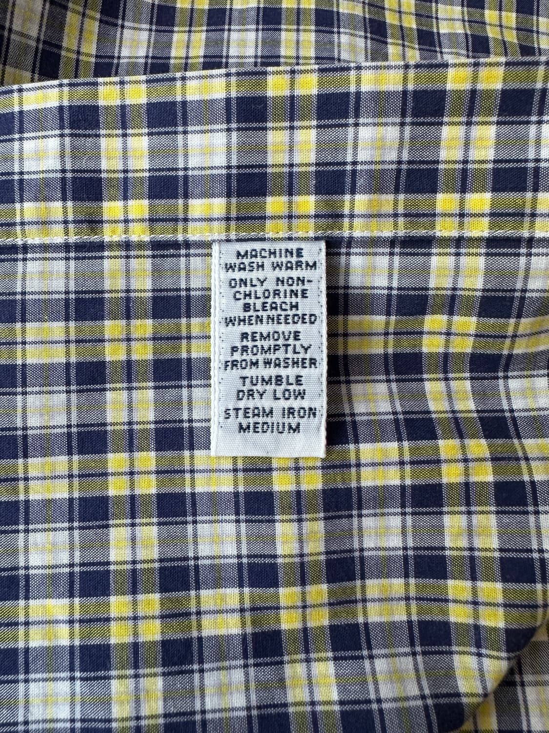 폴로 랄프로렌 블레이크 체크 반팔 셔츠 L  상품이미지6