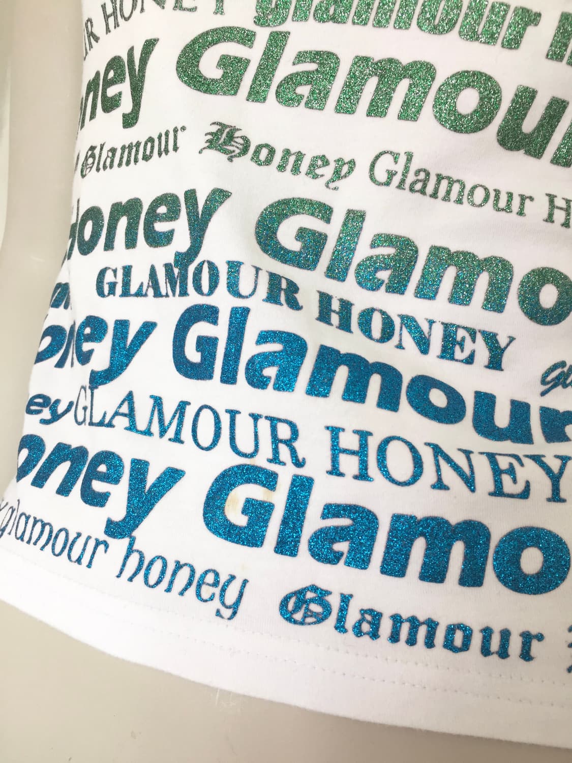 Glitter Rainbow Lettering Top 상품이미지6