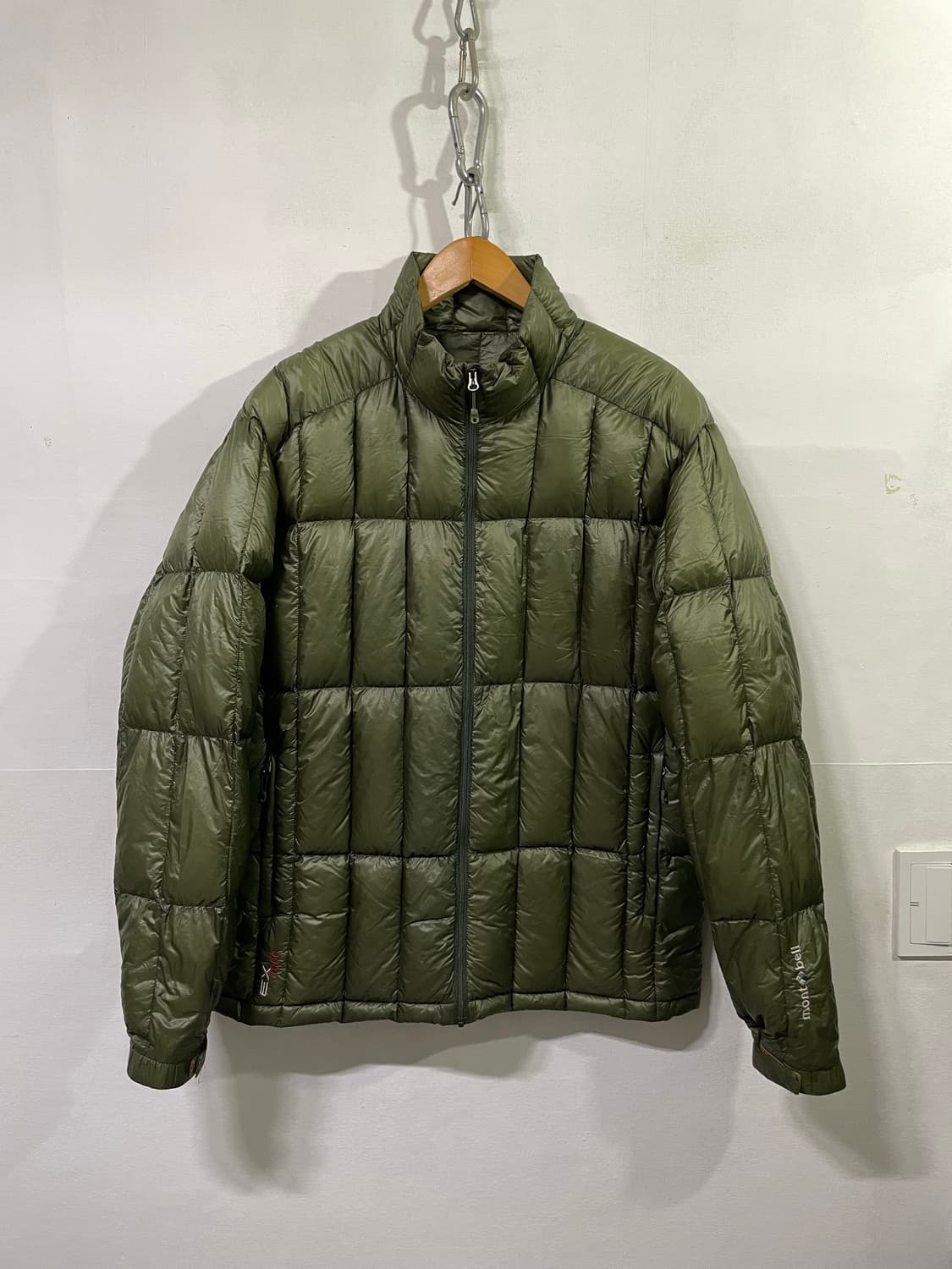 몽벨 플라즈마 1000 경량 구스다운 자켓 초희귀 110사이즈 상품이미지1