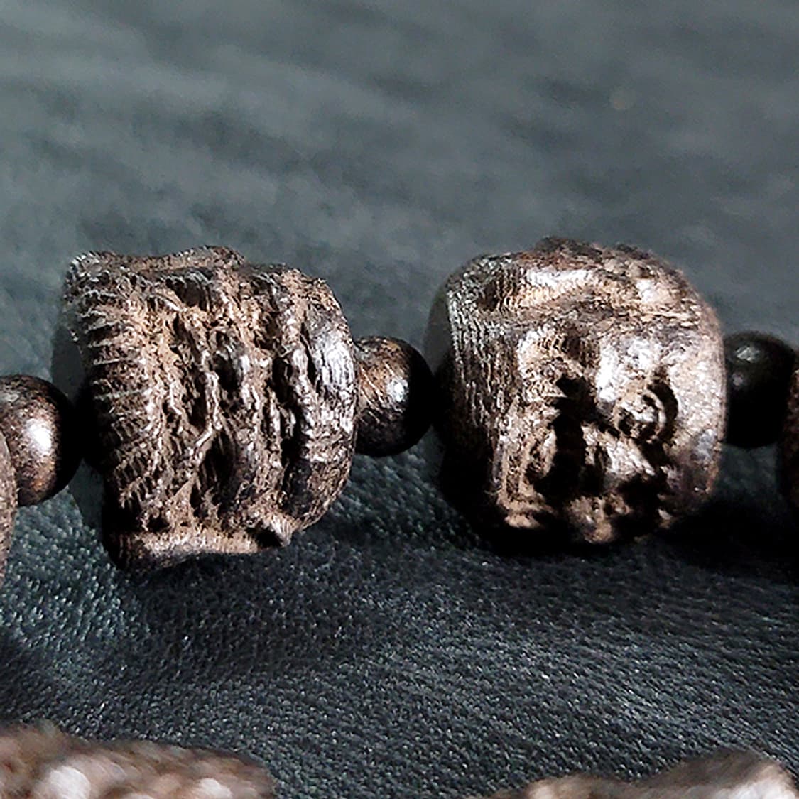 십팔나한 백단향 20mm 남자 소품 부처님 얼굴 불교 염주 팔찌 상품이미지3