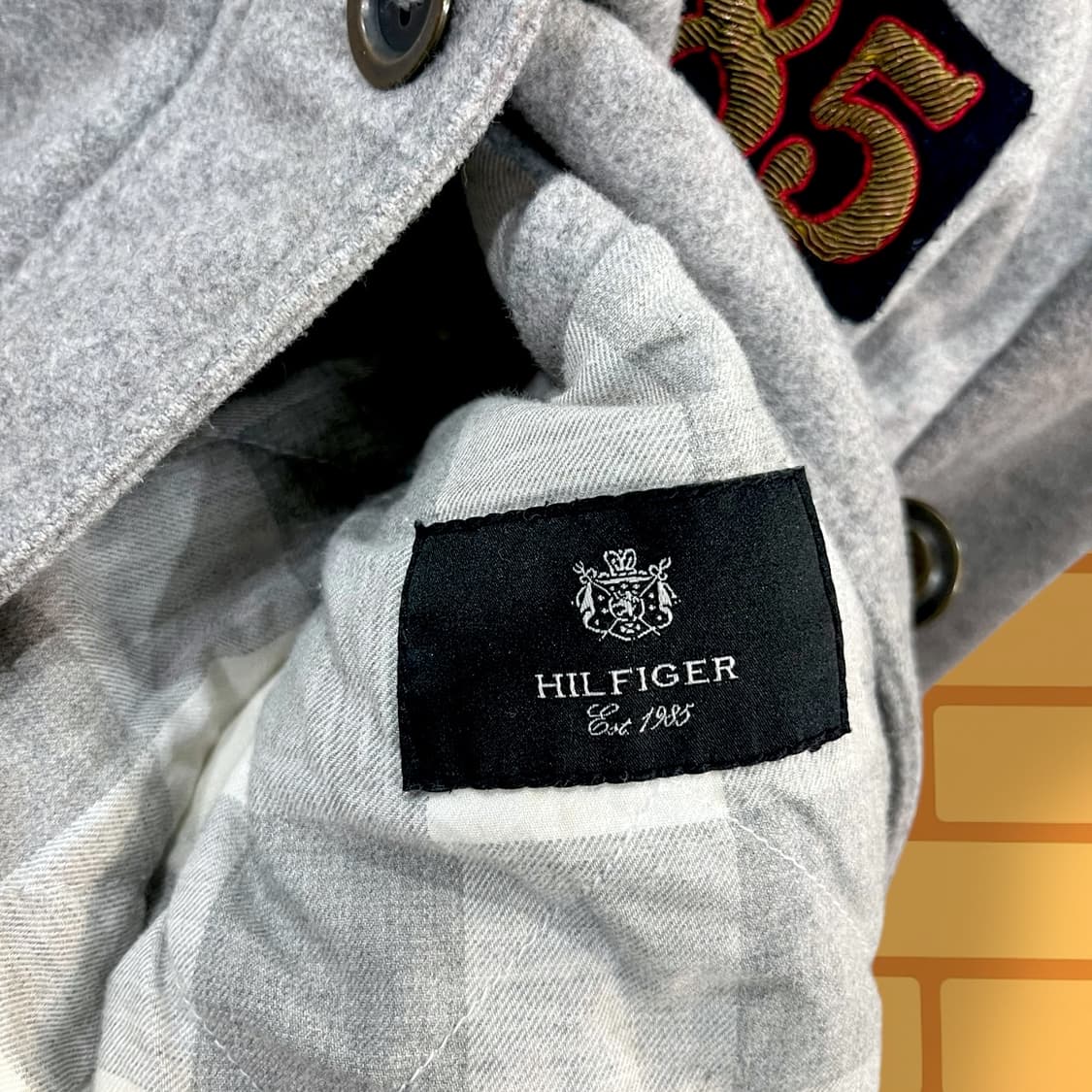 타미 힐피거 빈티지 울 자켓 (M) 상품이미지4