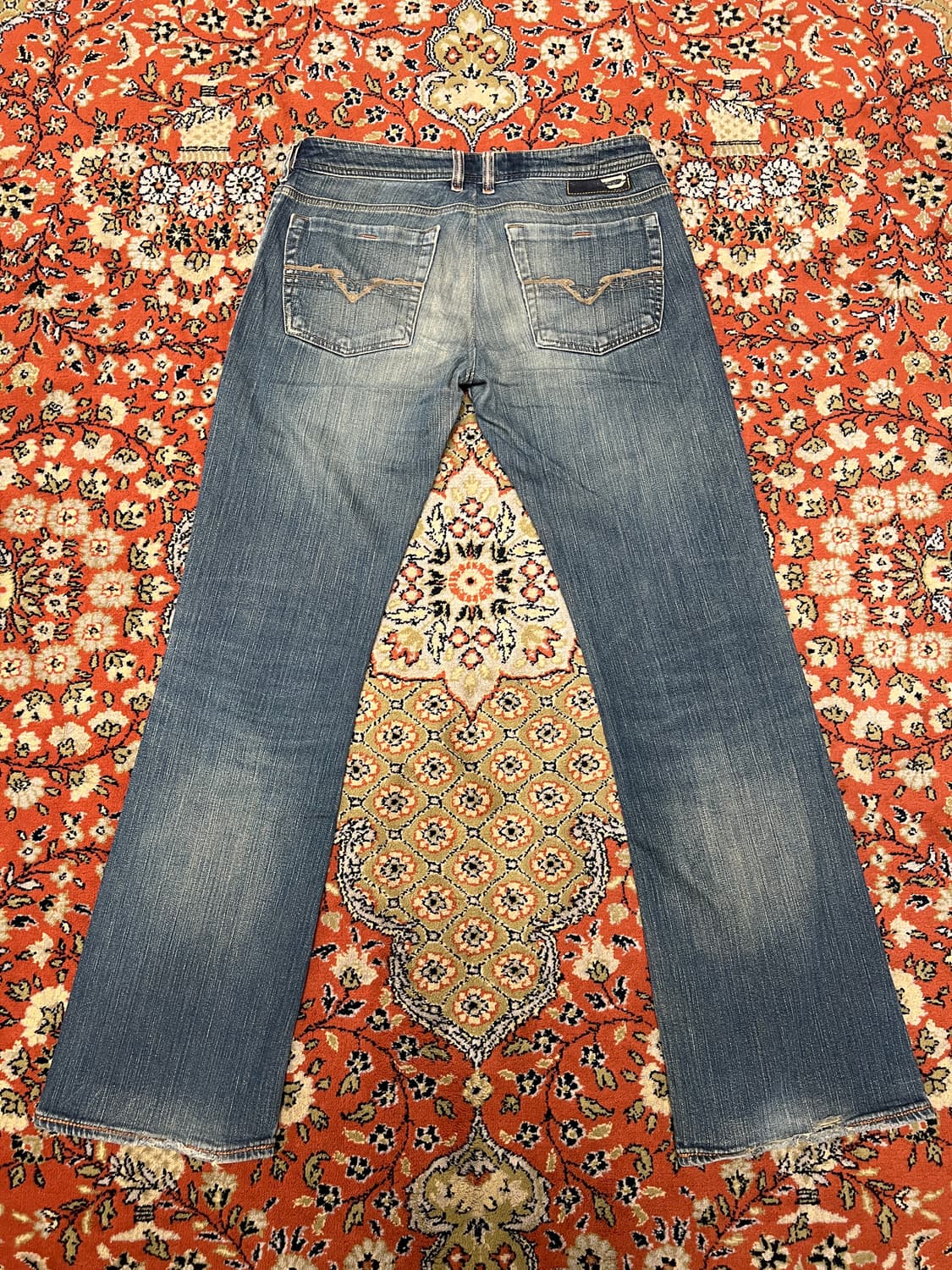 [33] Diesel 디젤 빈티지 중청 부츠컷 플레어 데님팬츠 상품이미지2