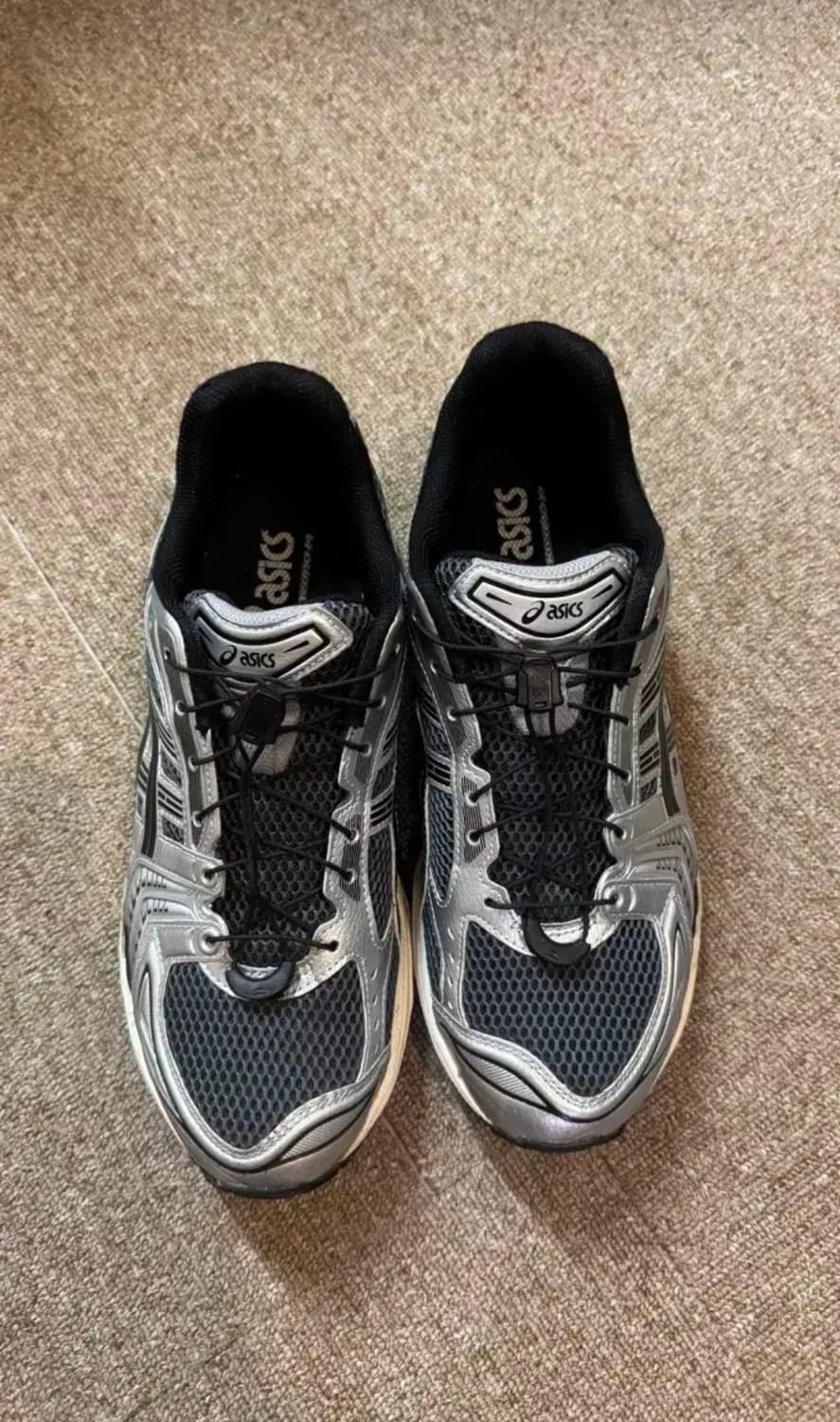 아식스 언리미티드 젤카야노 14 캐리어 그레이 블랙 상품이미지2