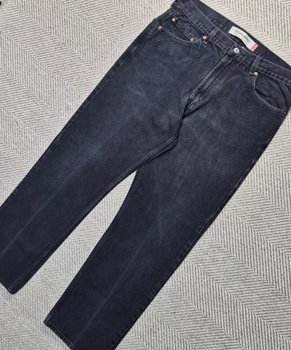 리바이스 505 블랙 w36 (A7) 상품이미지2