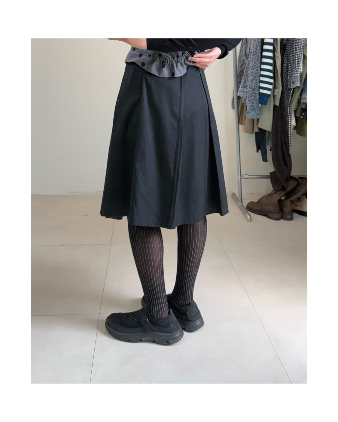 빈티지 미디 스커트 상품이미지4