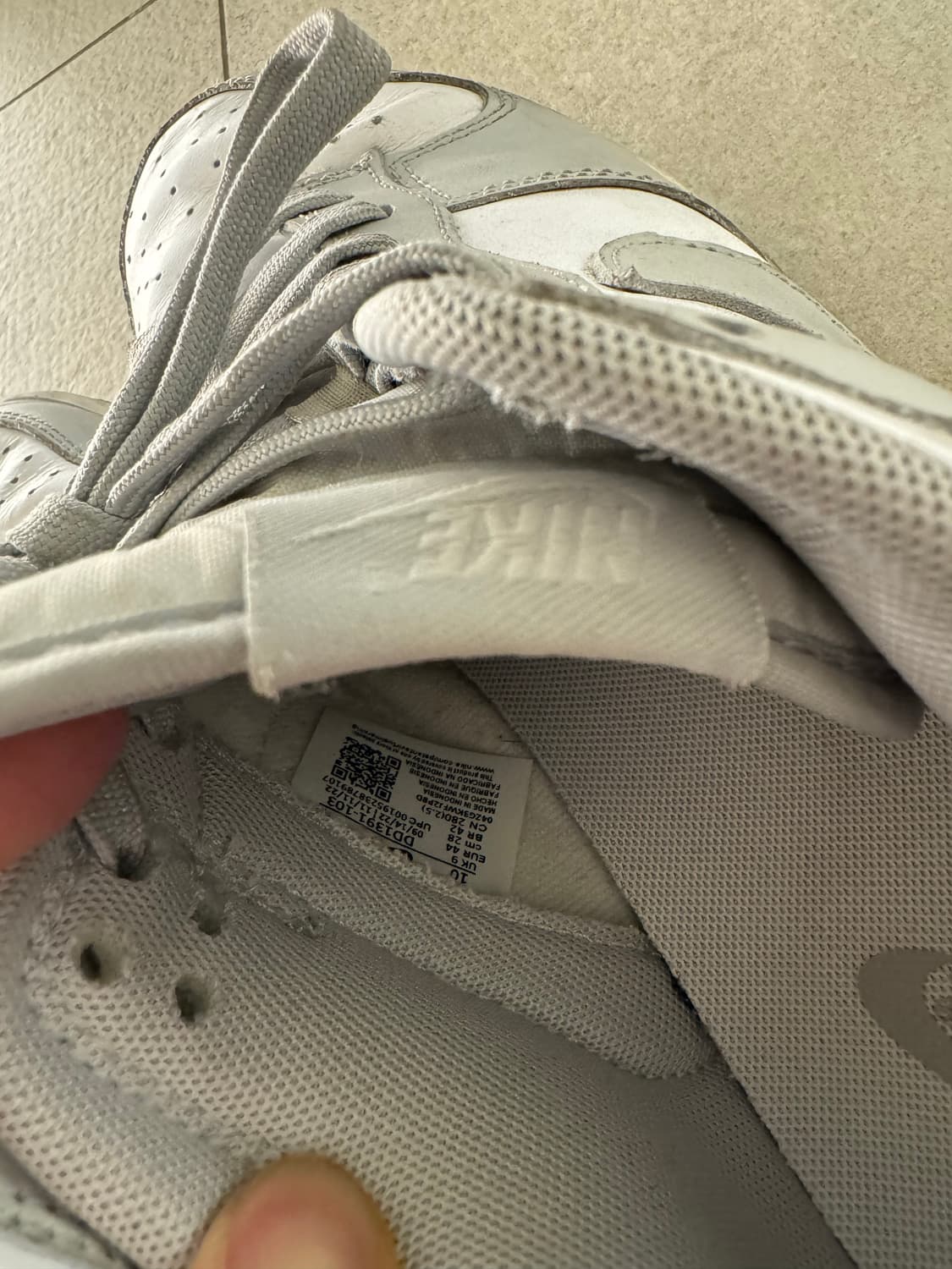 나이키 덩크 로우 레트로 울프 그레이 / 신발종류많아요 상품이미지5