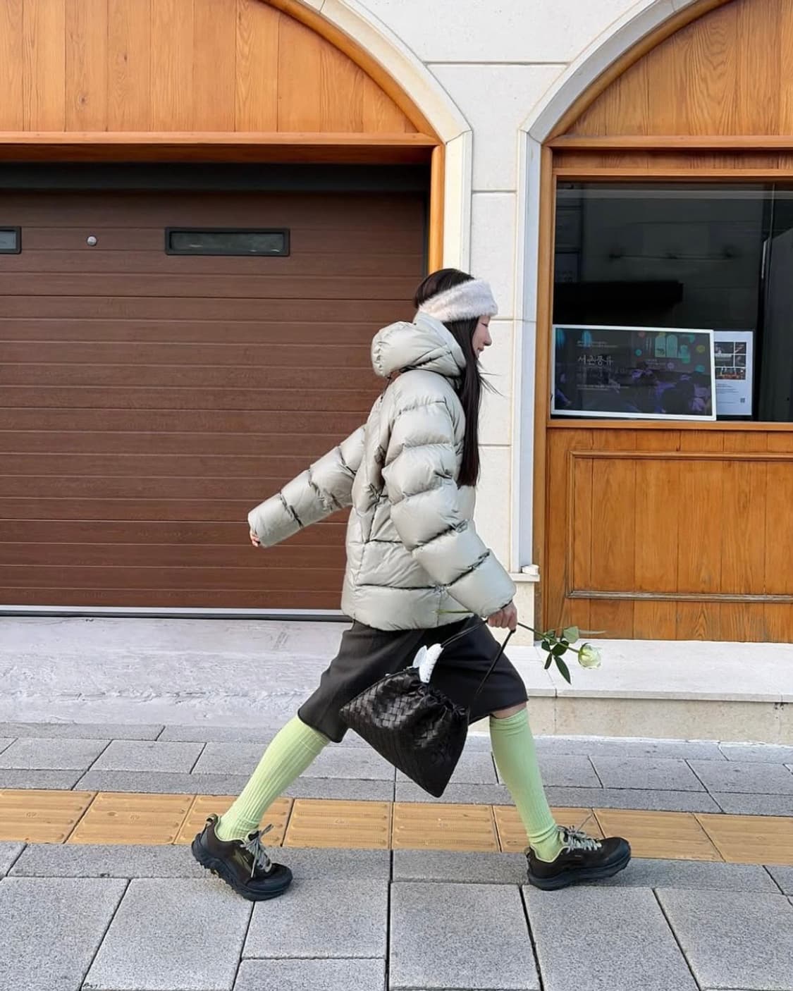 [230-250]베이스레인지 25fw 오버 니삭스/키르 그린 상품이미지3
