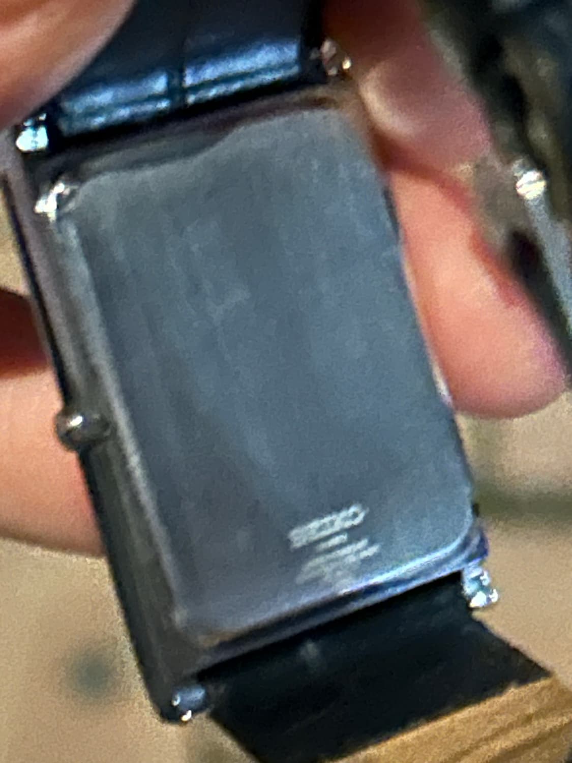 [파손] 세이코 탱크 쿼츠 시계 상품이미지2