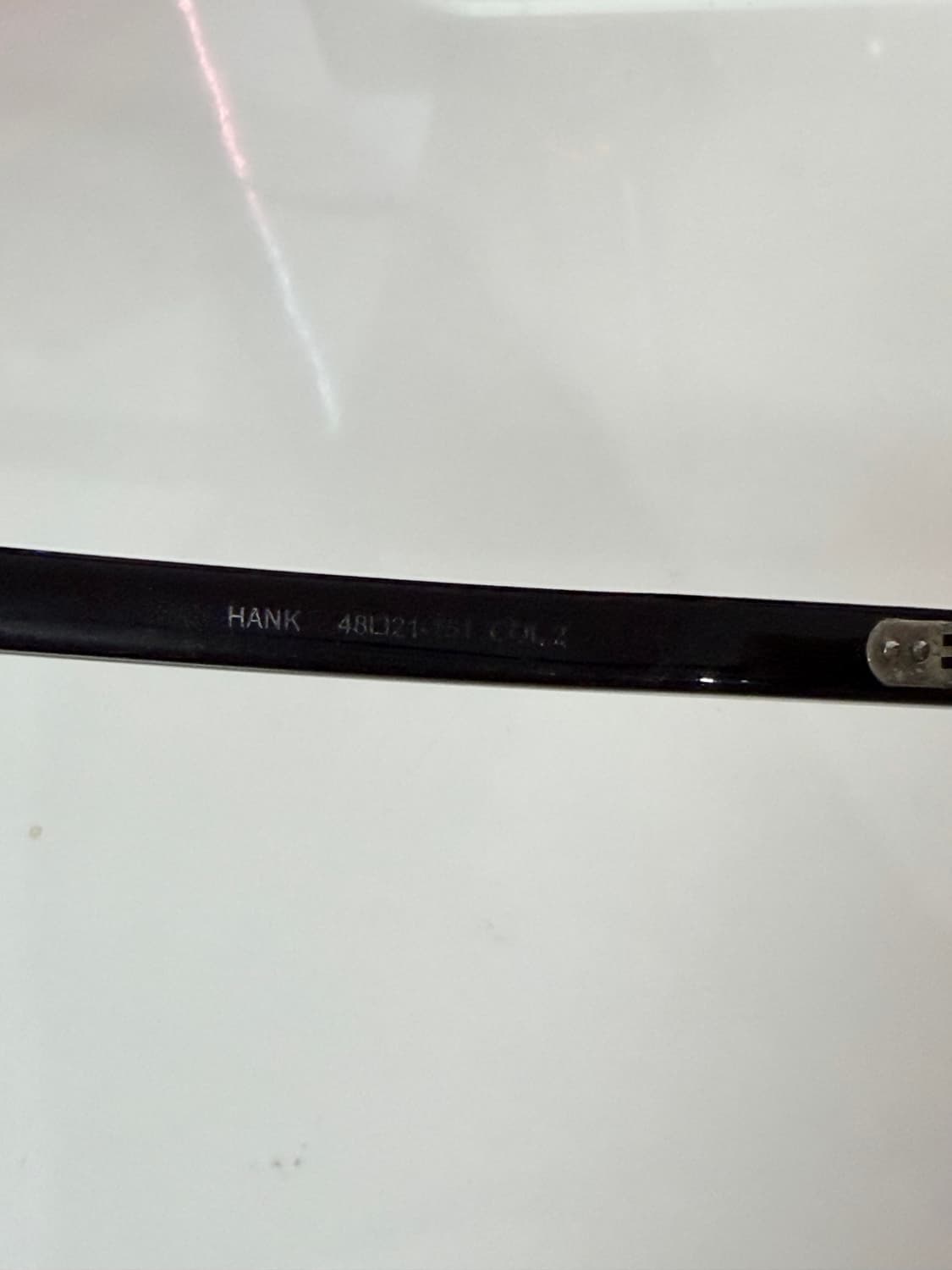 레토 행크 실버 하금테 48사이즈 상품이미지3