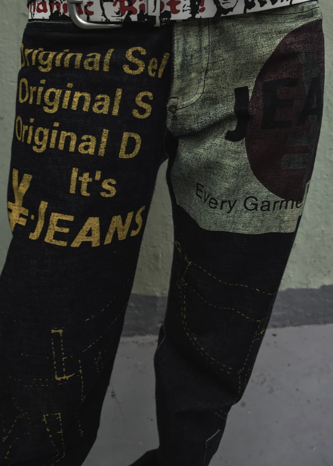 Yen Jeans Printed Denim Pants 상품이미지2