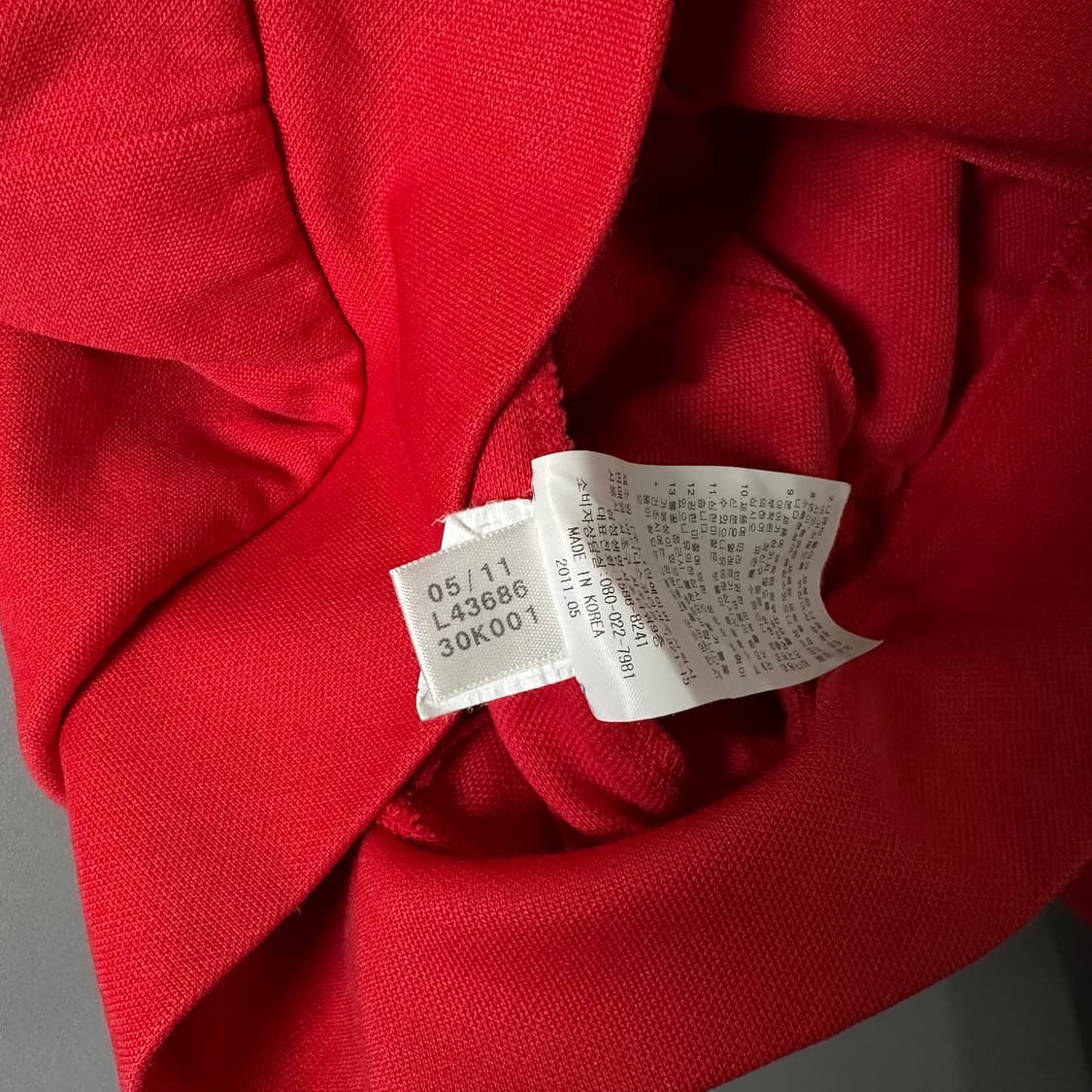 아디다스 유로파 트랙탑 져지 레드 90 [122405] 상품이미지7