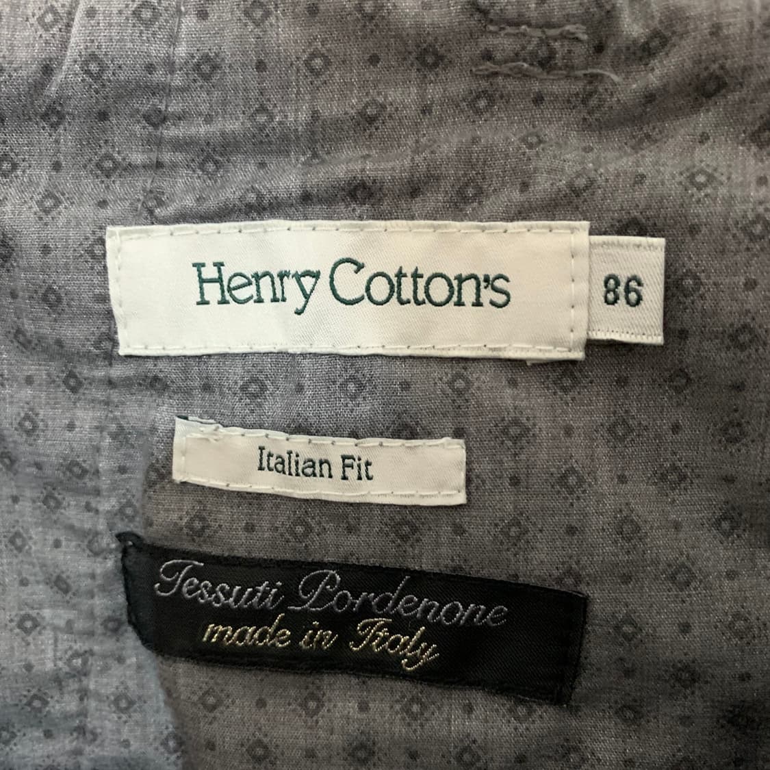 33인치 헨리코튼 이탈리안핏 워싱 기모 스판 치노팬츠 면바지 상품이미지5