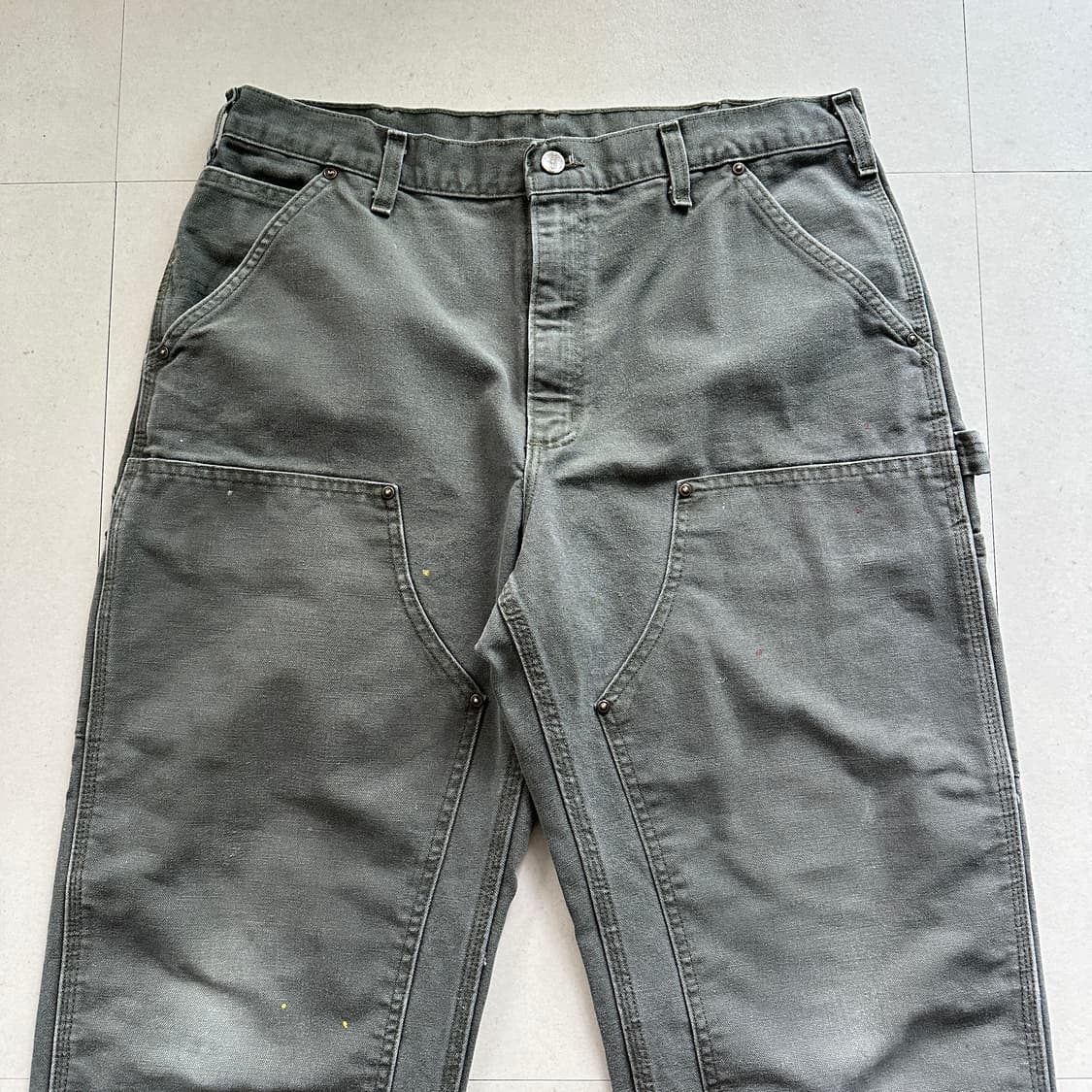 칼하트 B136 MOS 오리지널 덩가리 더블니 팬츠 (36x30) 상품이미지2