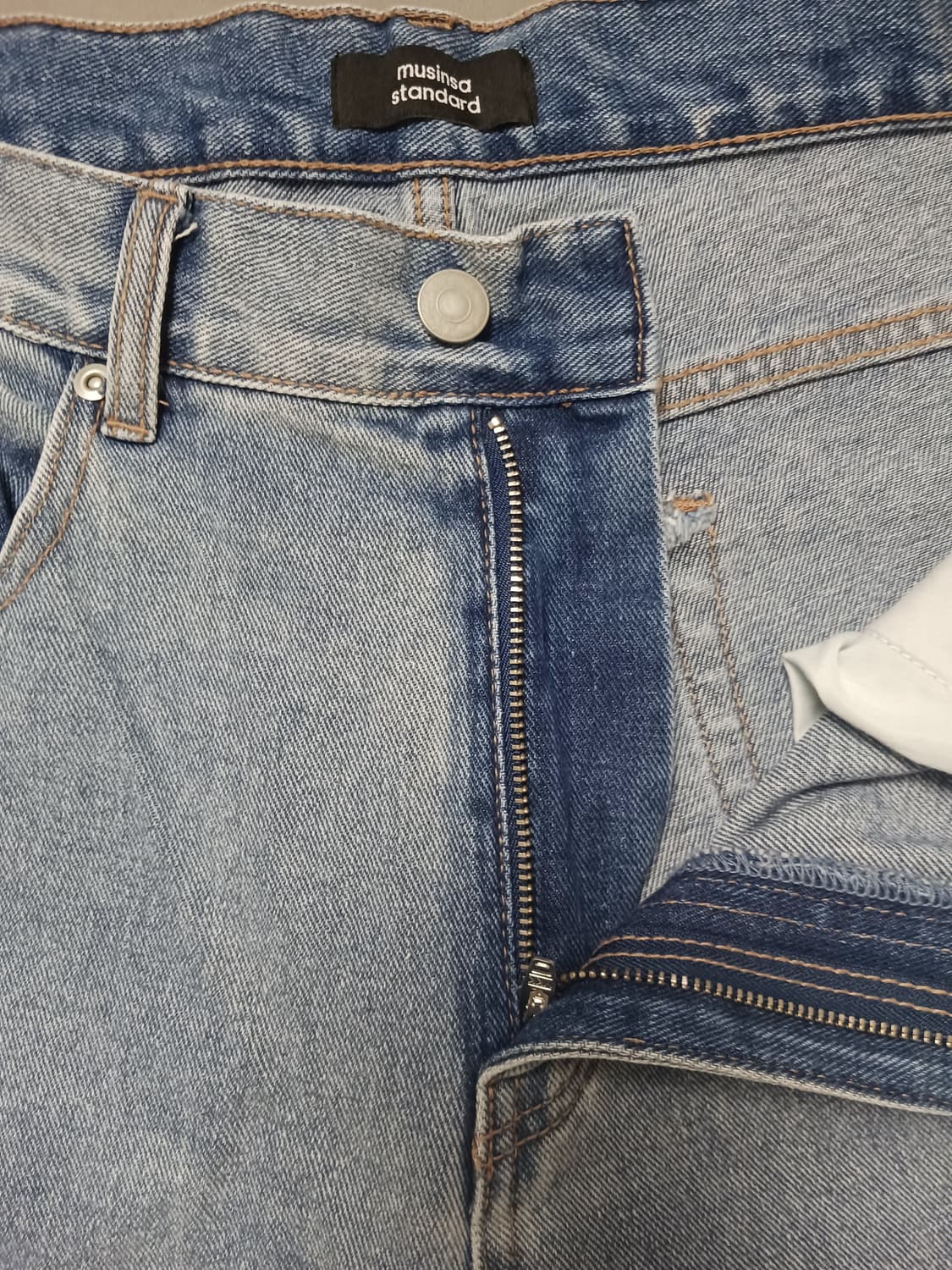 [36] 무신사 스탠다드 스트레이트 데님 팬츠 청바지 상품이미지6