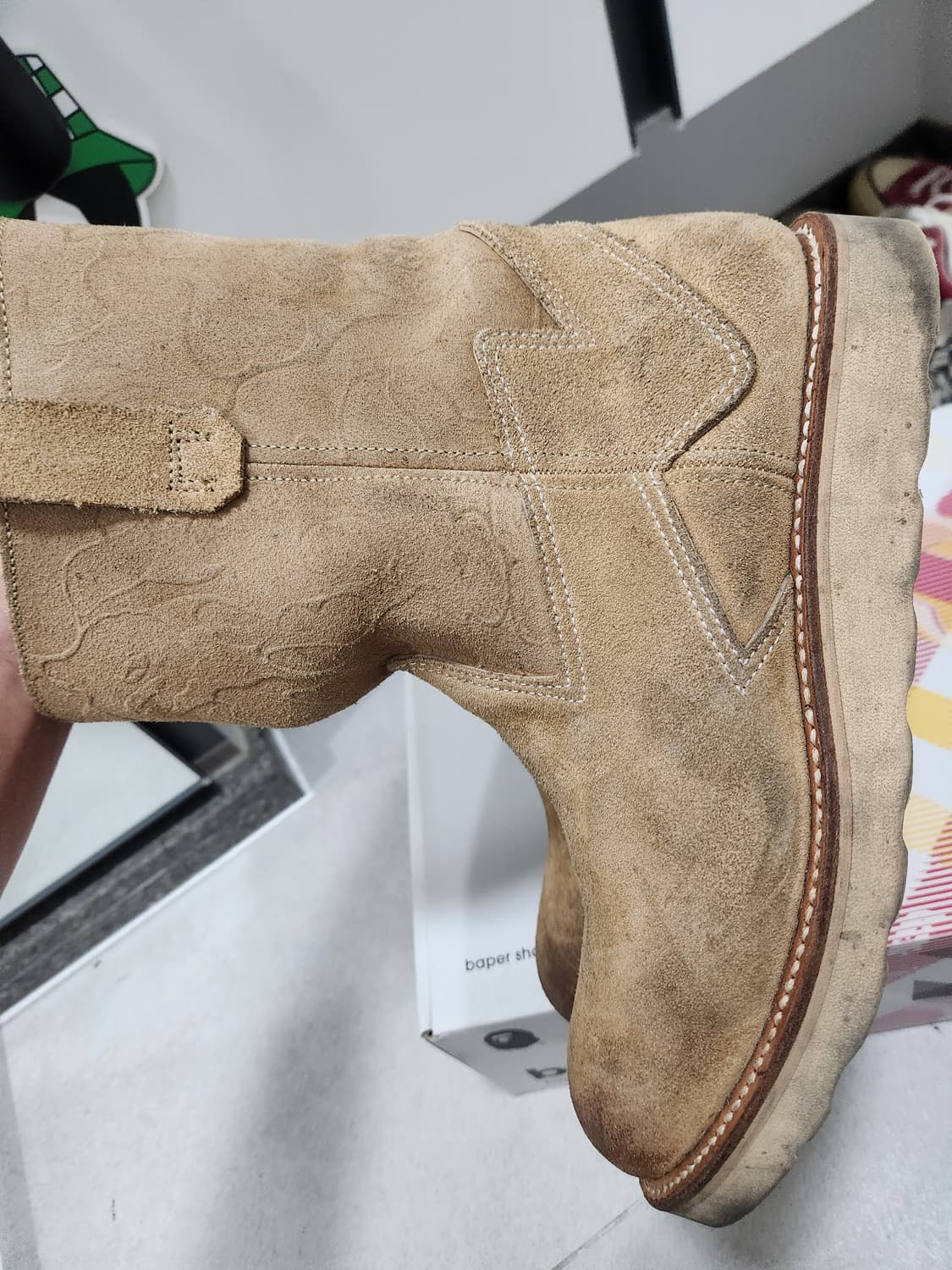 베이프 페코스웨스턴엔지니어 부츠 260 비즈빔 캐피탈 상품이미지3