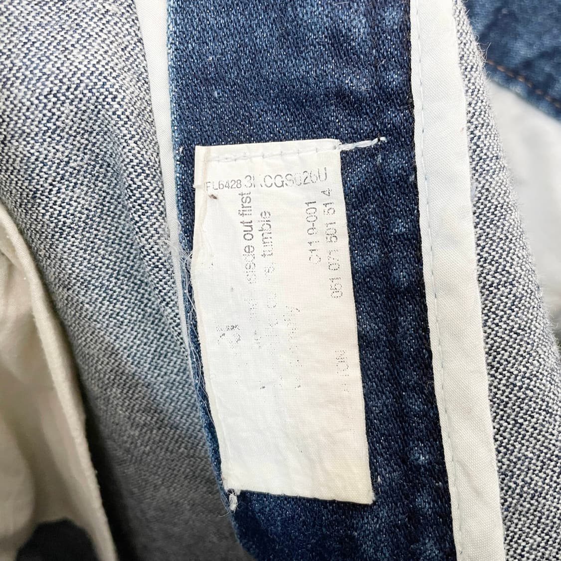 D1 랭글러(Wrangler) 워싱 데님 팬츠 32사이즈 상품이미지5