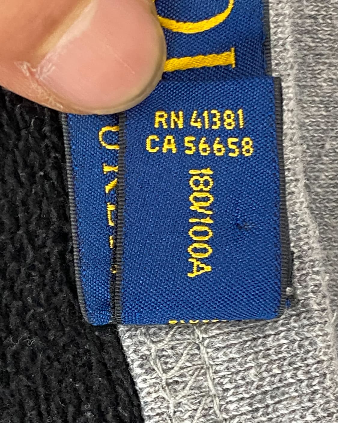 폴로 랄프로렌 헤더 그레이 플리스 크루넥 스웻셔츠 상품이미지6