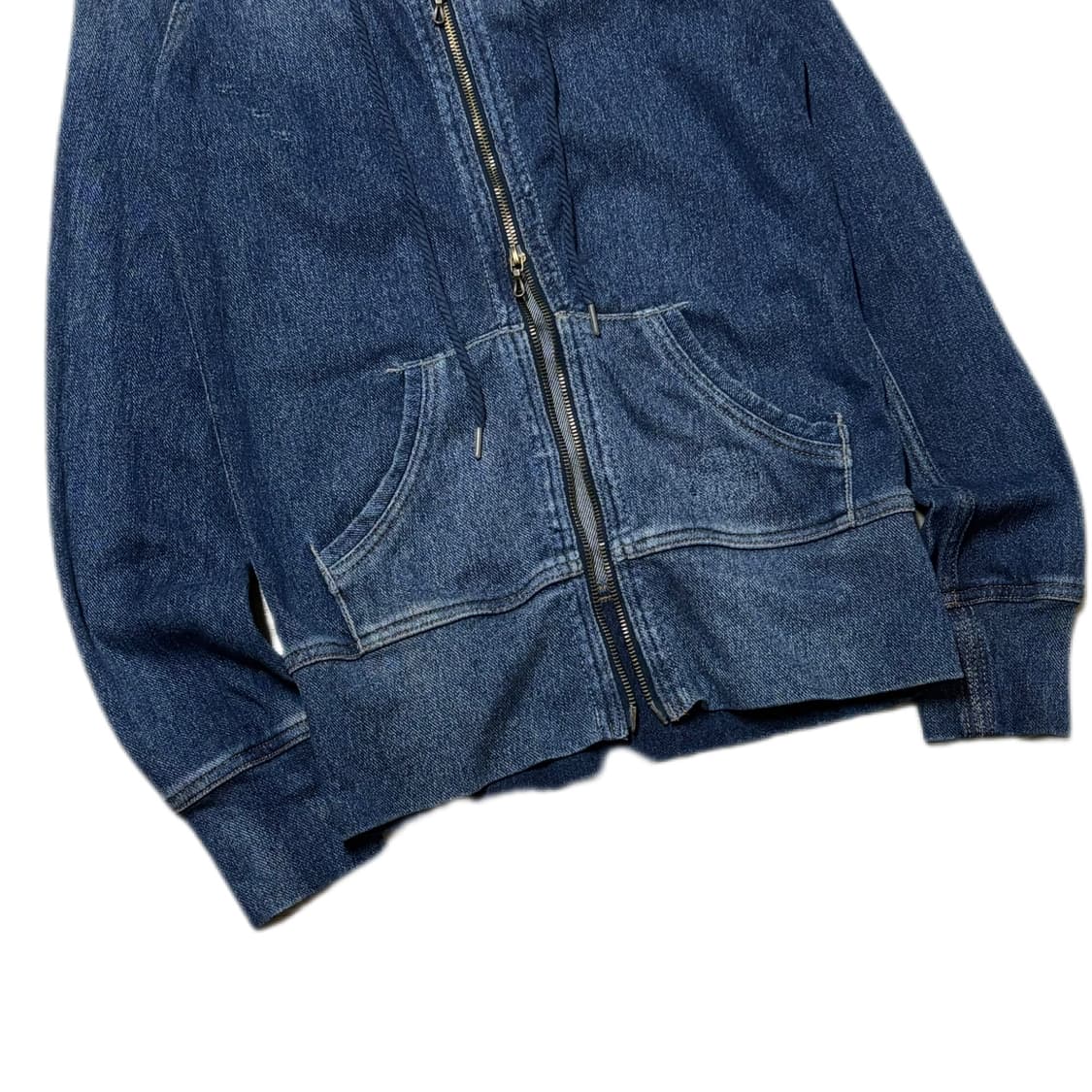 G.O.A Denim Two Zip-up Hood Jacket GOA 상품이미지3