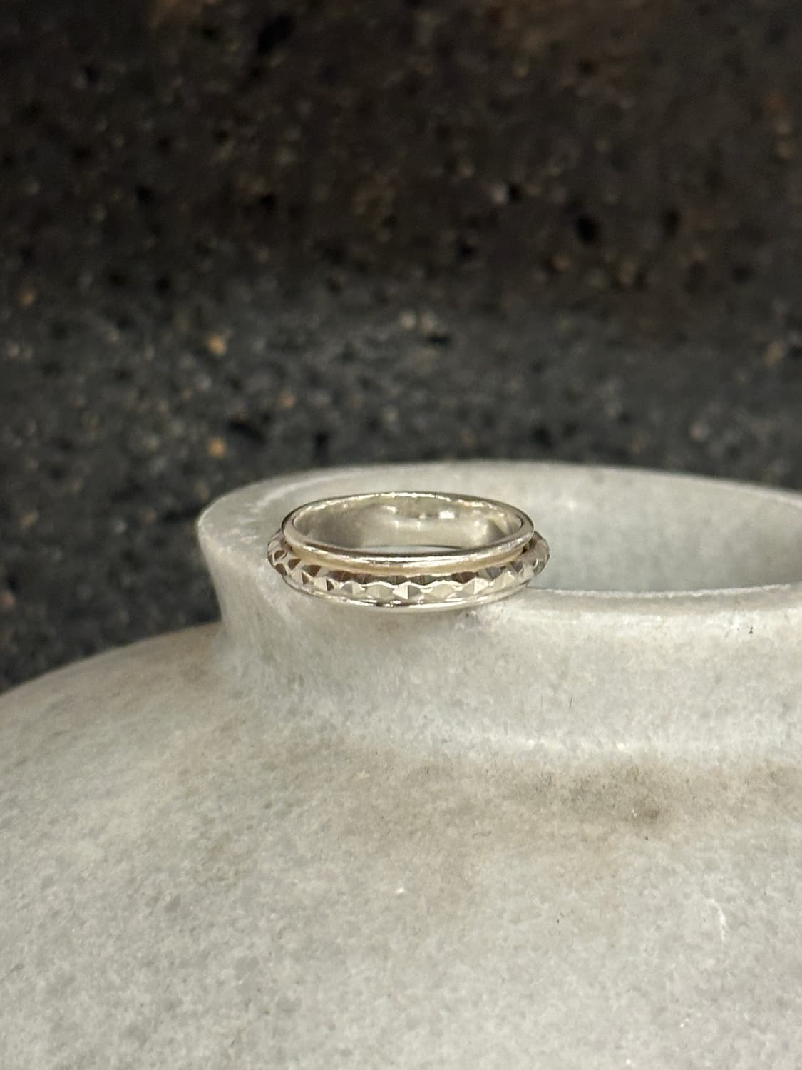 Spine Spin 925Silver Ring 상품이미지3