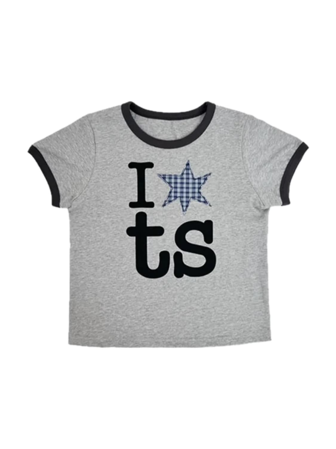 탄산마그네슘 링거 티셔츠 그레이 (우먼) 상품이미지1