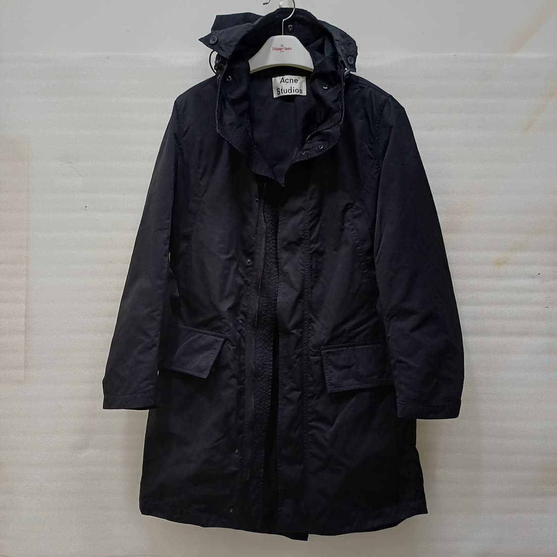 국내 아크네스튜디오 몬트리올 트렌치 코트 블랙 남성 S 사랑봉봉 상품이미지1