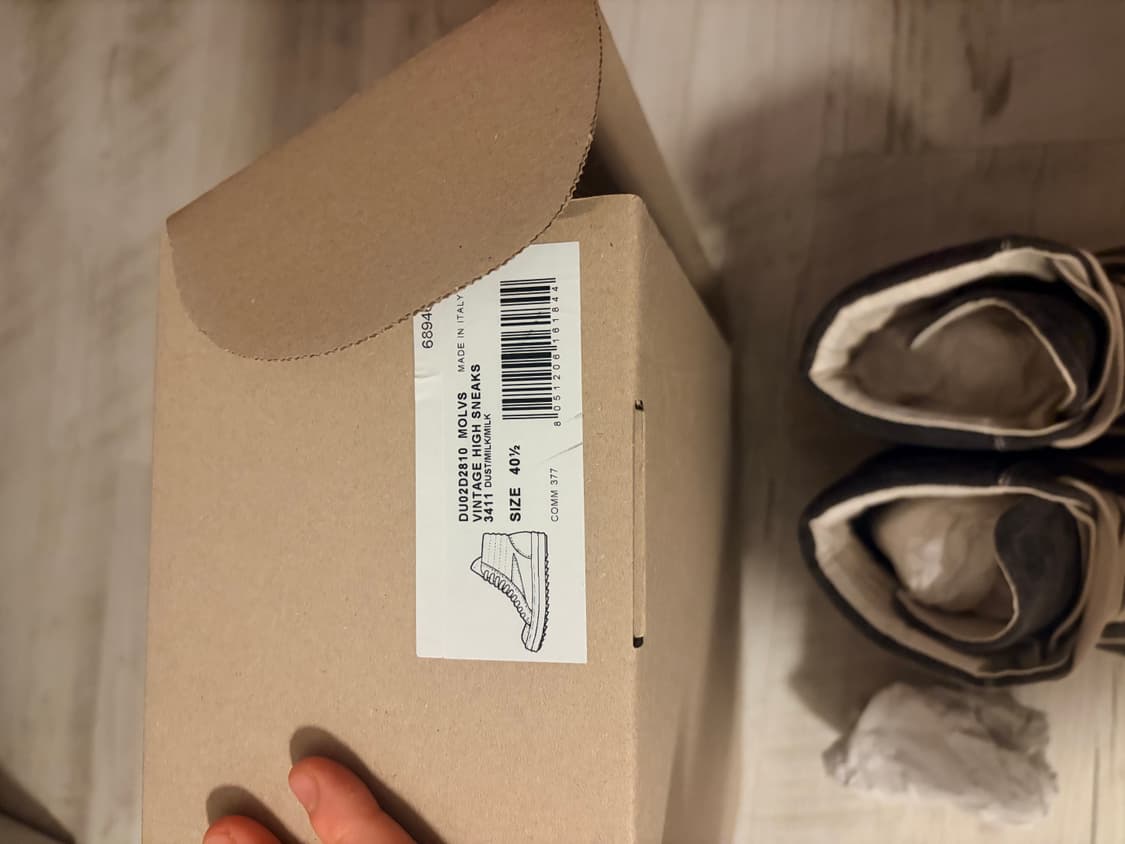 [40.5] 릭오웬스 다크쉐도우 빈티지하이 스니크 신발 상품이미지7