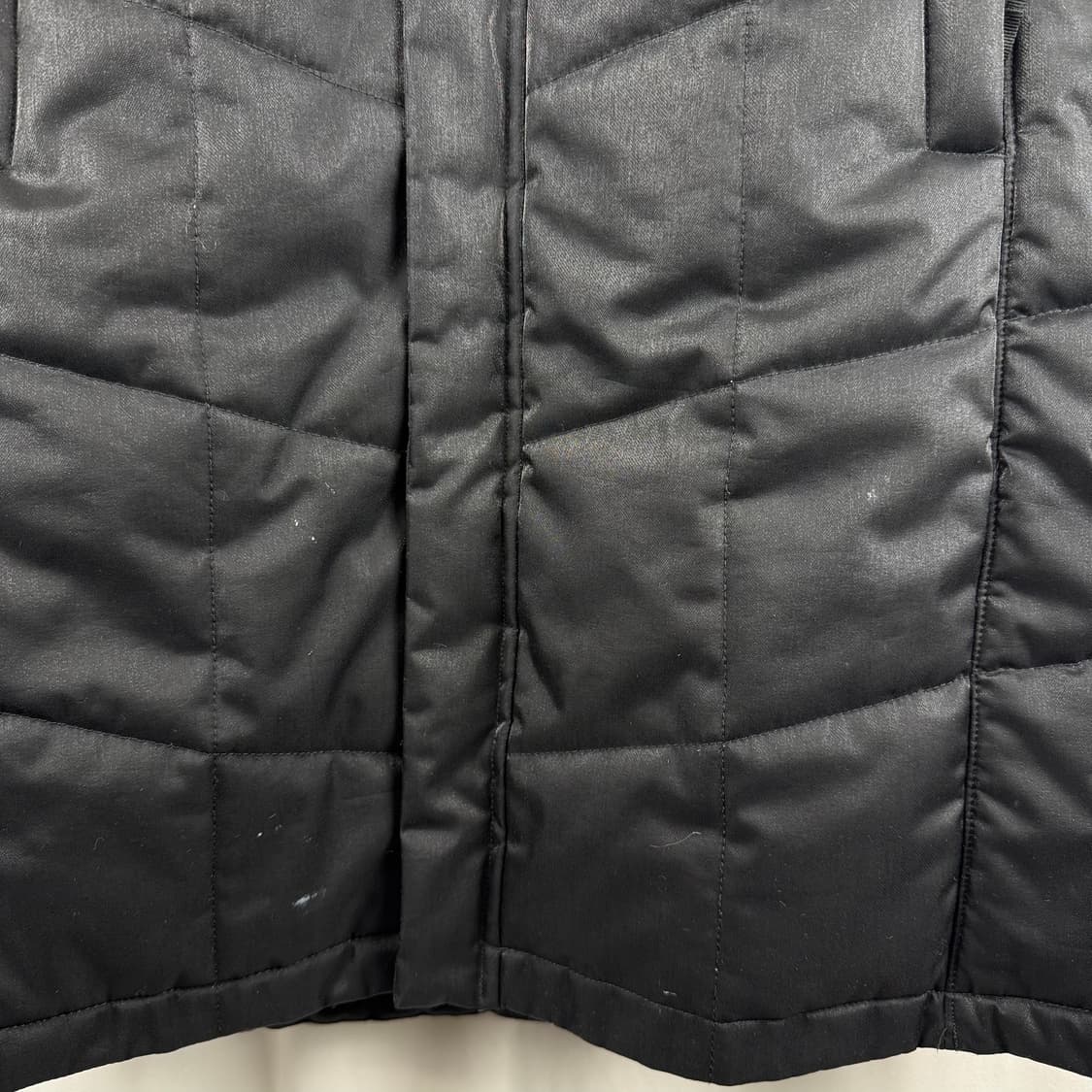 (무료배송)XL) 노스페이스 우먼스 누빔 롱패딩 새틴블랙 상품이미지3