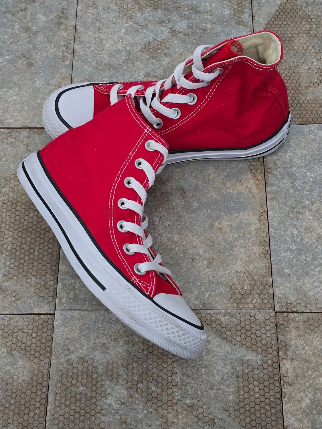(220)컨버스 척테일러 올스타 하이 레드  상품이미지7
