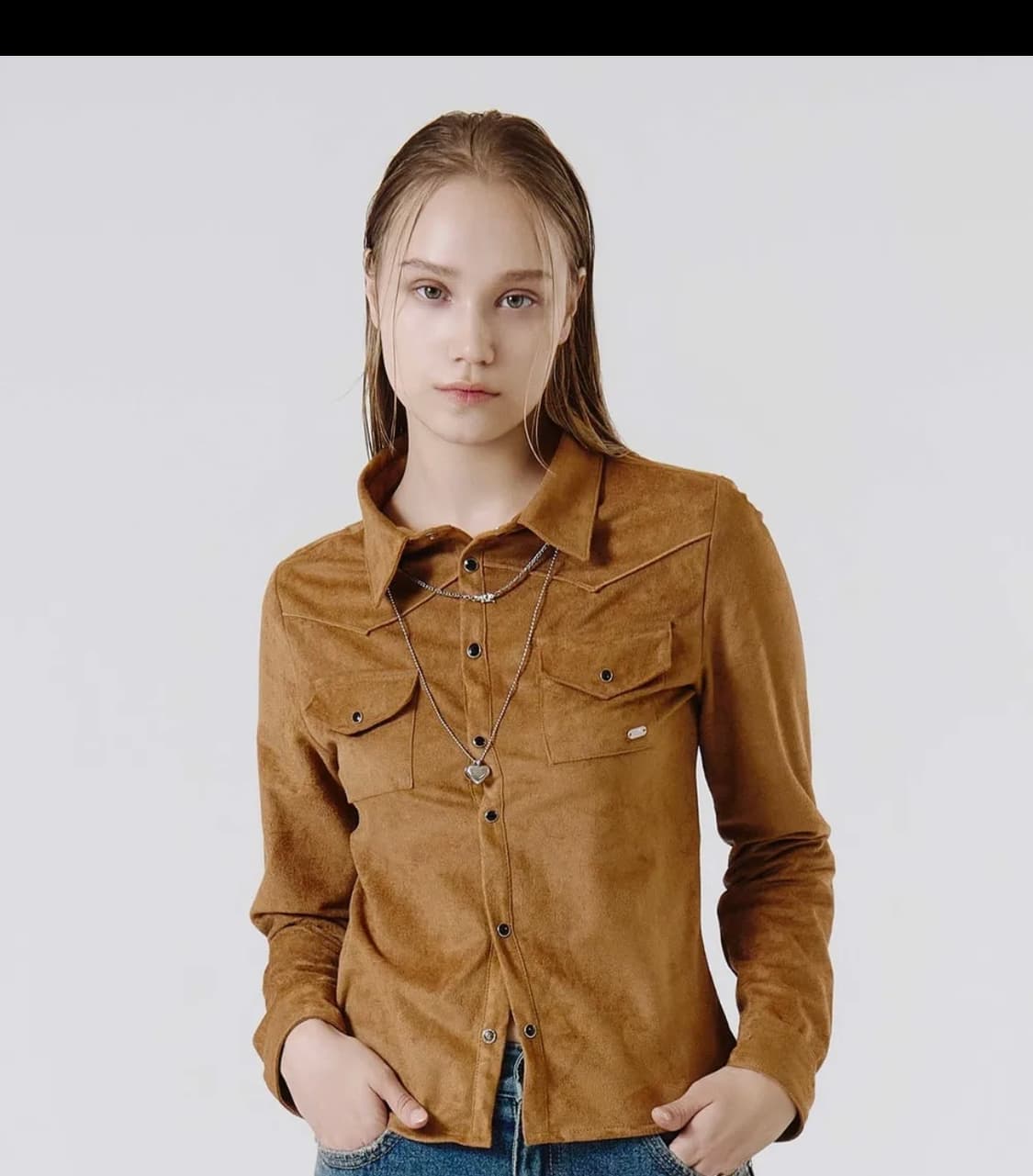 슬로우레코드하우스 웨스턴 셔츠 상품이미지1