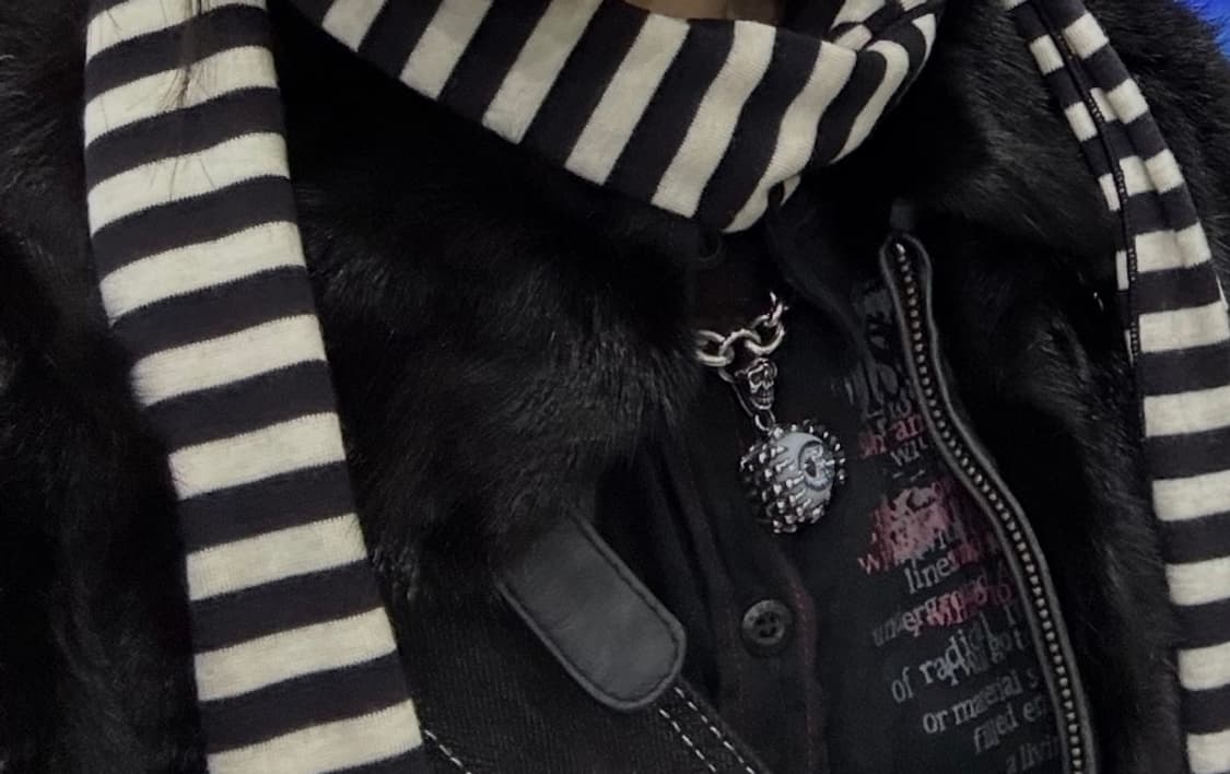 펑크 눈알 목걸이 상품이미지1