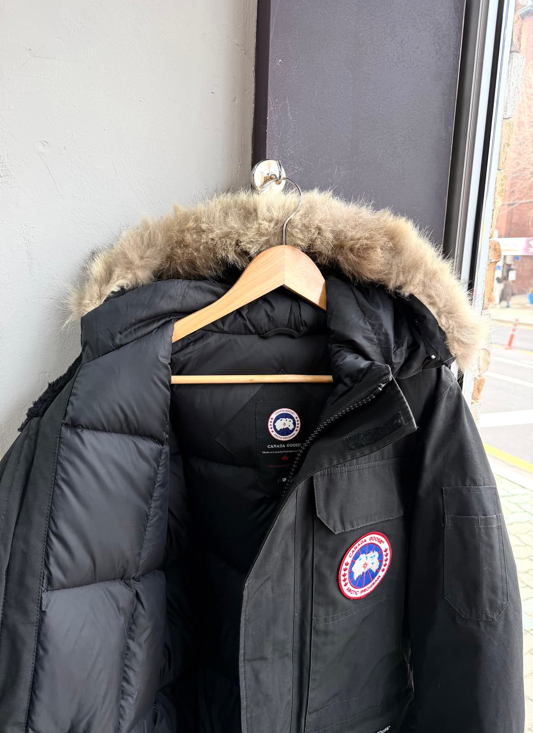 S/ 캐나다구스 시타델 퍼후드 패딩점퍼 상품이미지6