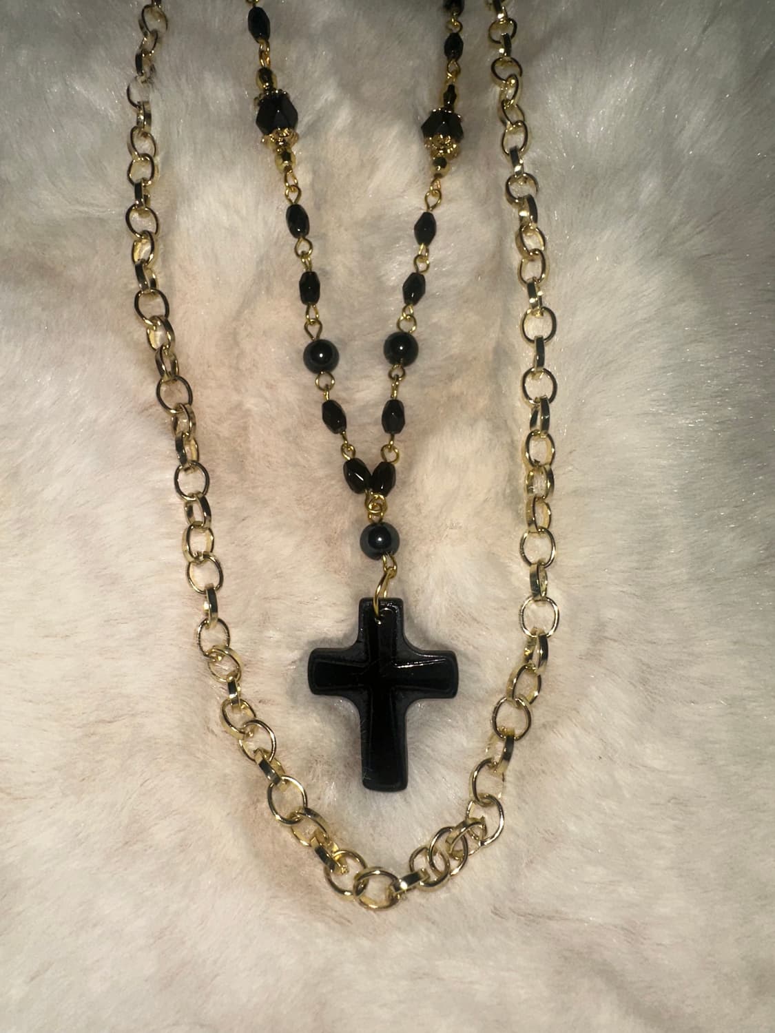 오리엔탈 고스펑크 레이어드 목걸이 상품이미지2