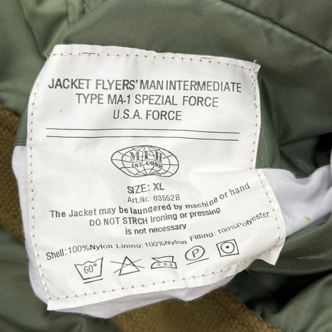 돌체앤가바나 나일론 밀리터리 더플백 Y2K 가방 카키 상품이미지7