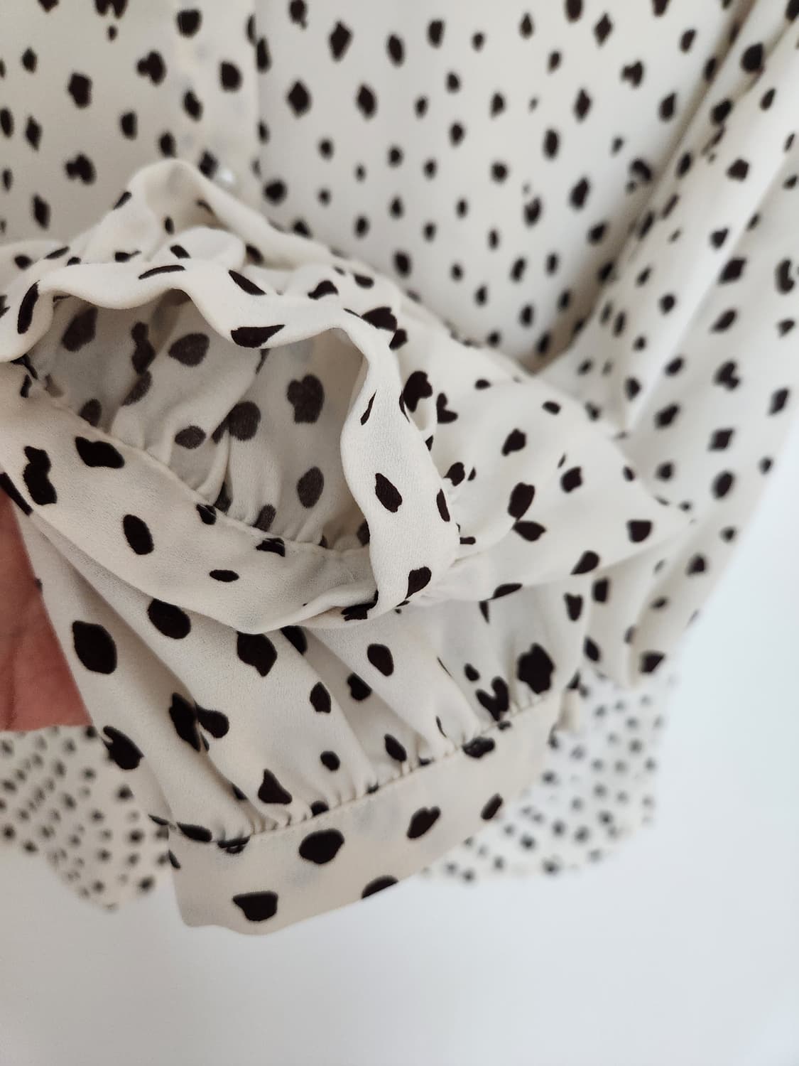 도트 블라우스 L 상품이미지3