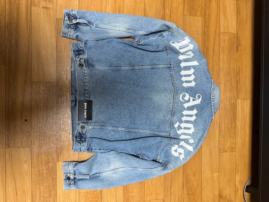 팜엔젤스 백로고 연청데님 자켓 M 상품이미지5