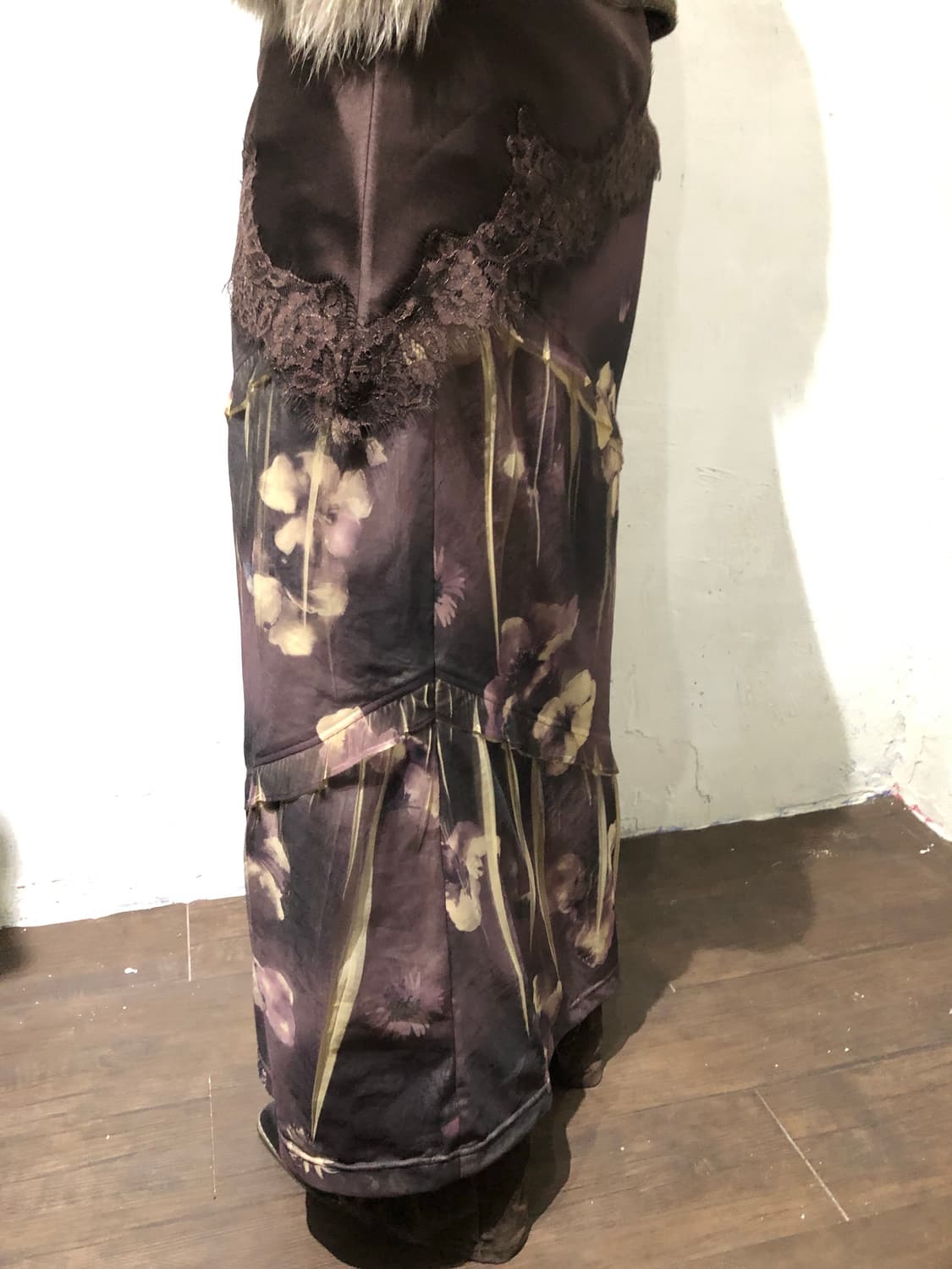 Dusky Blossom Lace Skirt 상품이미지3