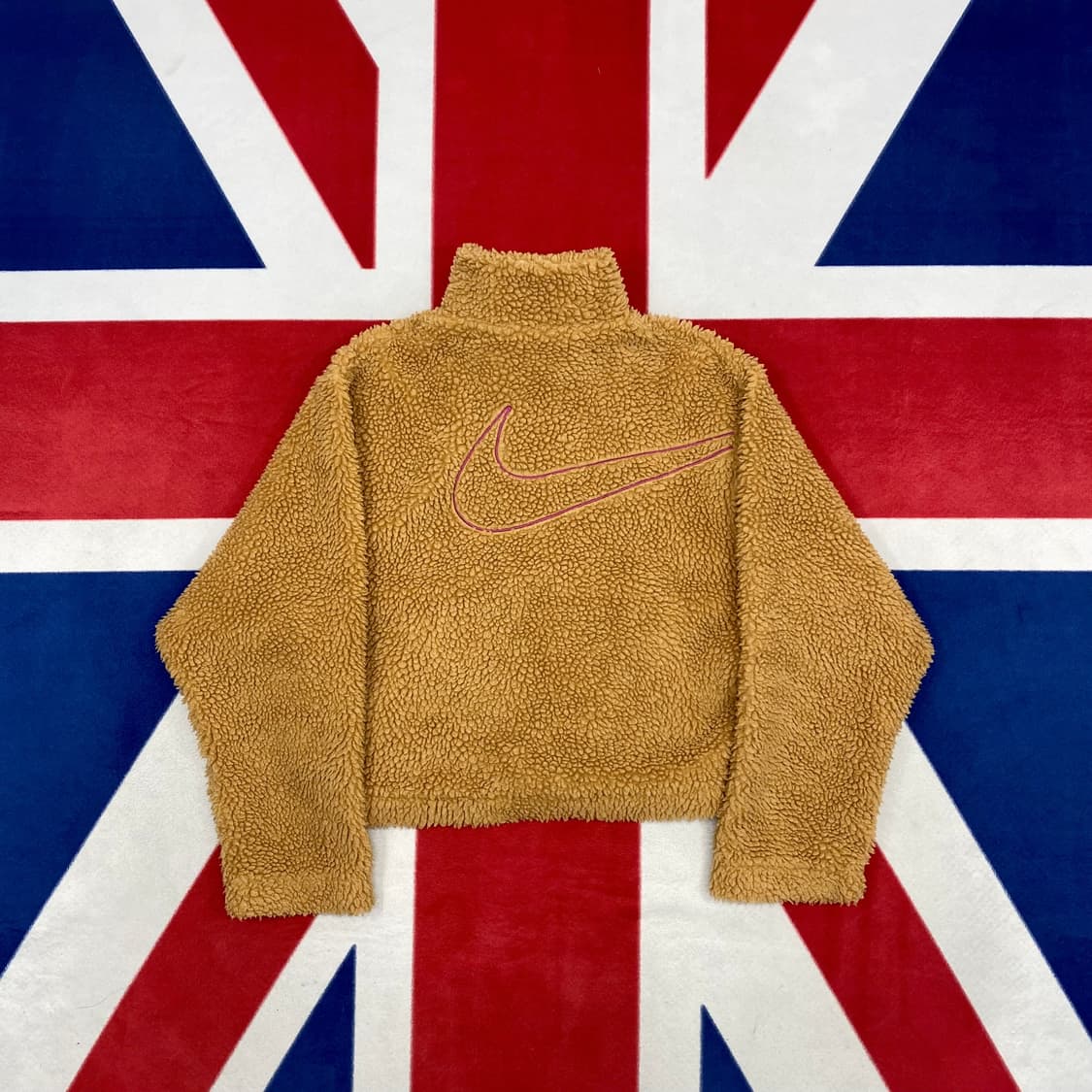 나이키 크롭 플리스자켓 여성 S 실측 55-66  상품이미지4