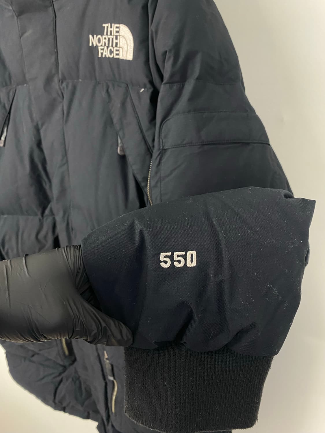 노스페이스 550 구스다운 파카 롱패딩 L 상품이미지3