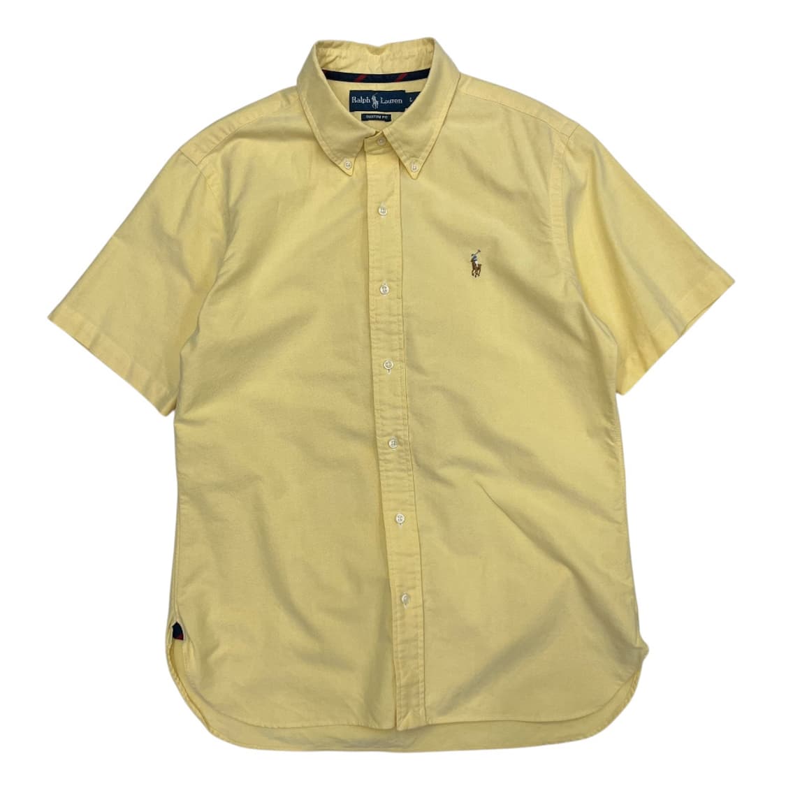 폴로 랄프로렌 옥스포드 옐로우 반팔셔츠 L 상품이미지2