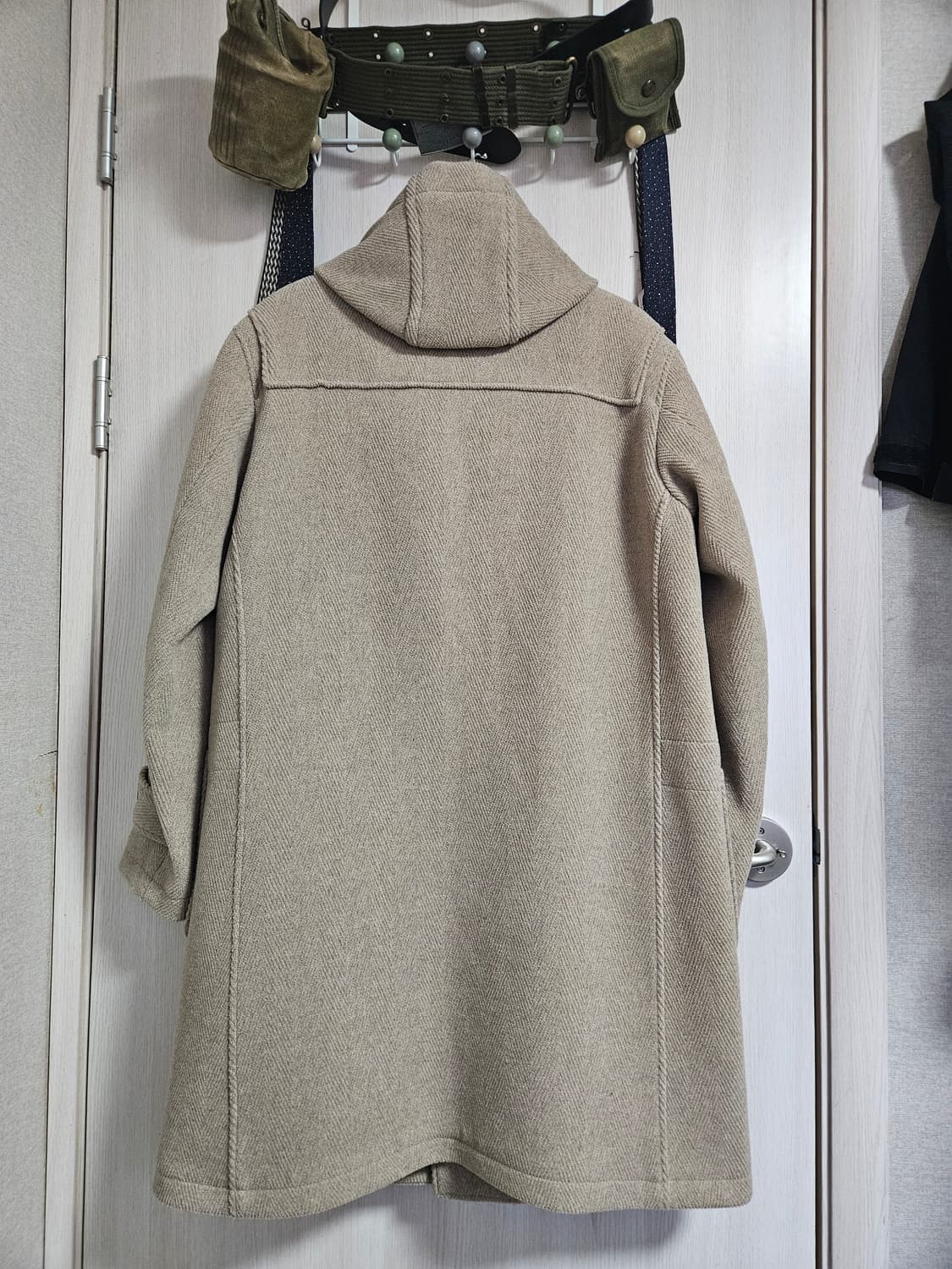 오르치발 더플코트 오트밀 4사이즈 떡볶이 코트 상품이미지2