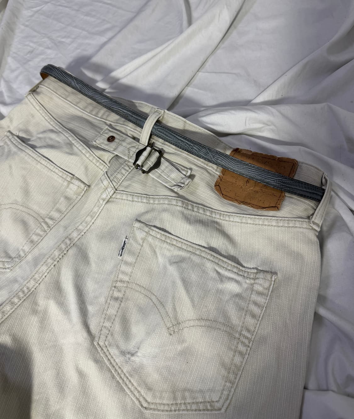 빈티지 파이톤 콘초 웨스턴 벨트 상품이미지3