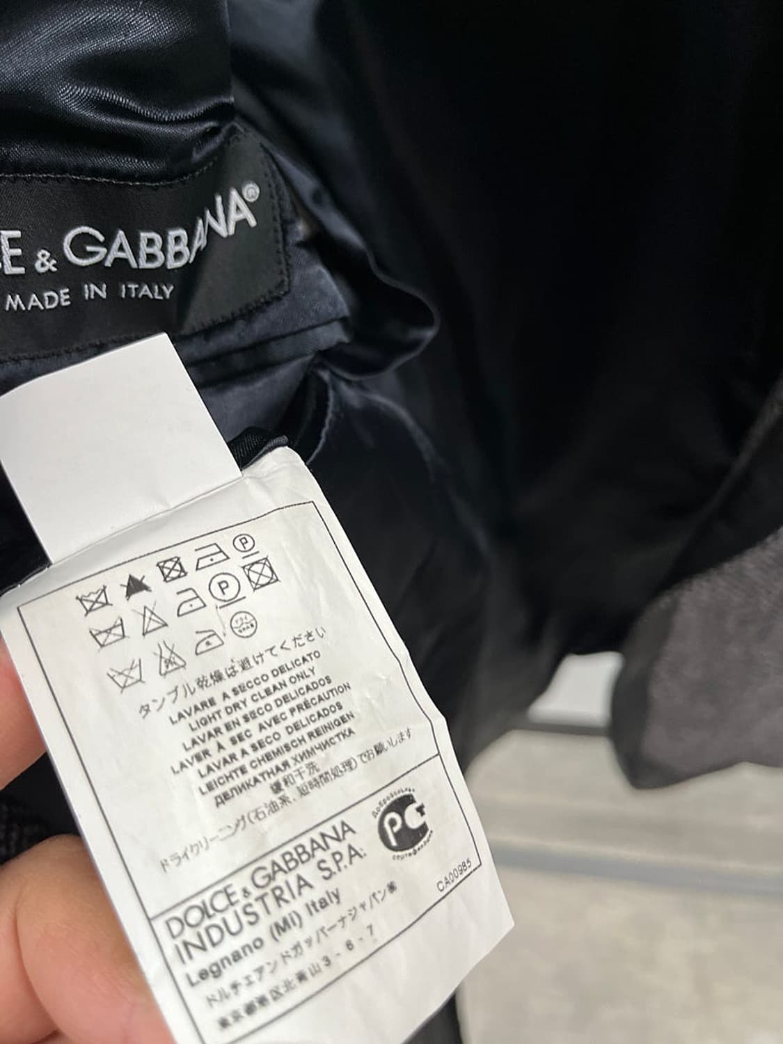 105) 돌체앤가바나 파이핑 헤링본자켓  상품이미지6