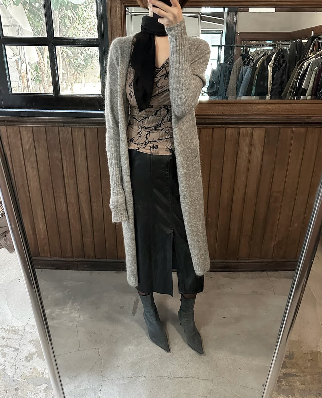 Acne Studios raya mohair cardigan 상품이미지3