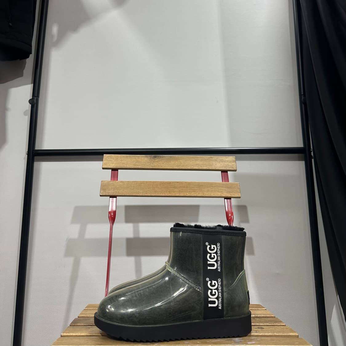 EU37) UGG 어그 부츠 여성 여자 클레어 블랙 상품이미지3