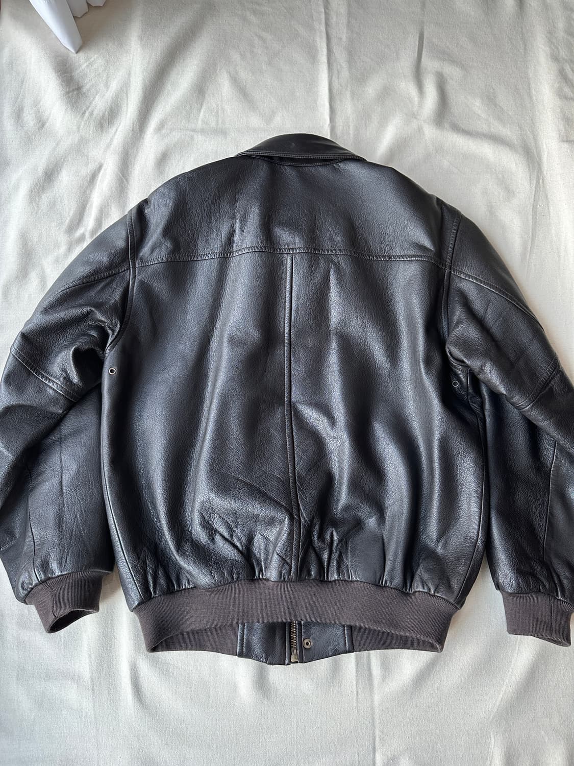 LL Bean 엘엘빈 A2 고트스킨 레더 자켓 M 상품이미지8