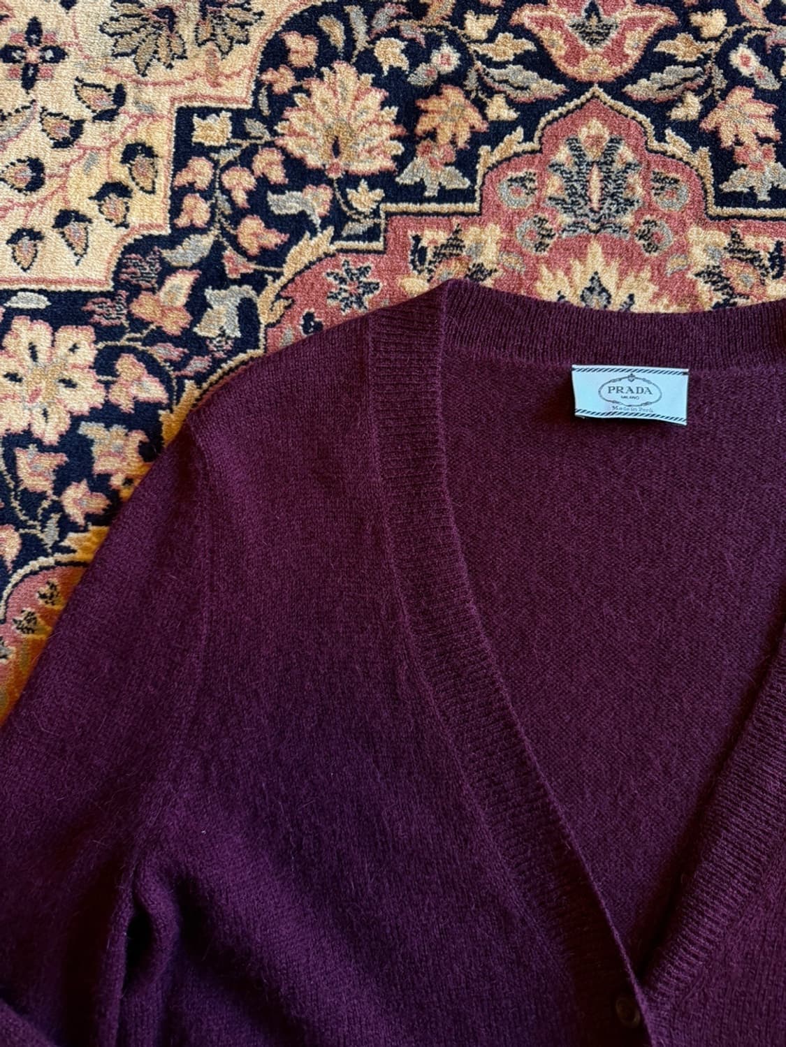 프라다 모헤어 가디건 66~77 상품이미지2