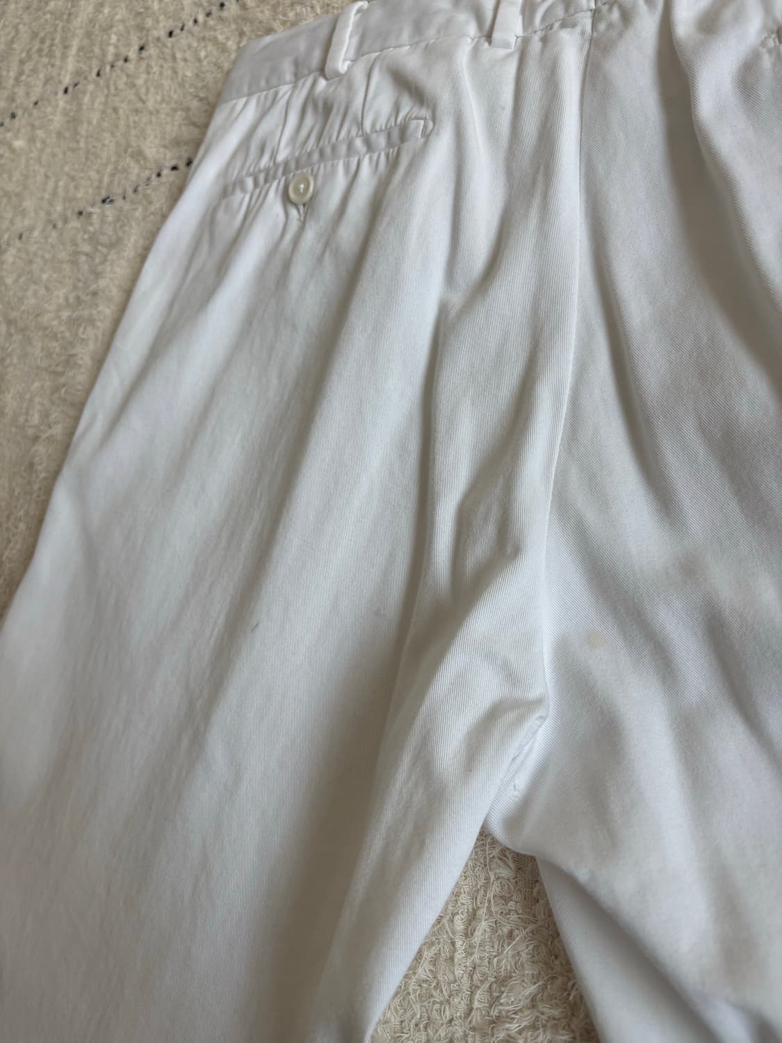 Ermenegildo Zegna White Trouser 상품이미지5