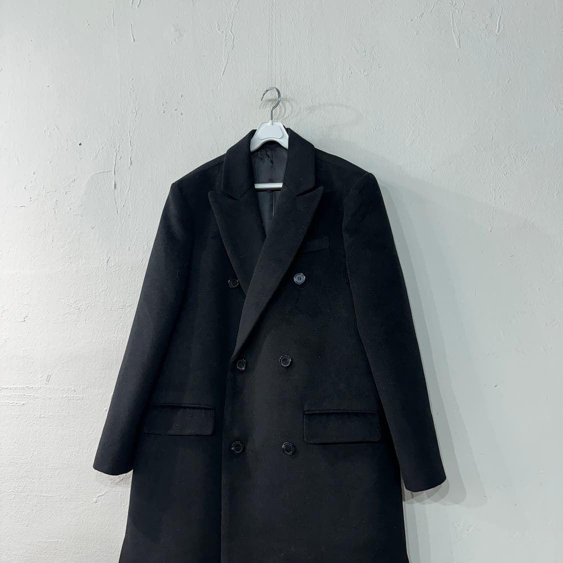 데꼬로소 캐시미어혼방 더블롱코트 XL 상품이미지2