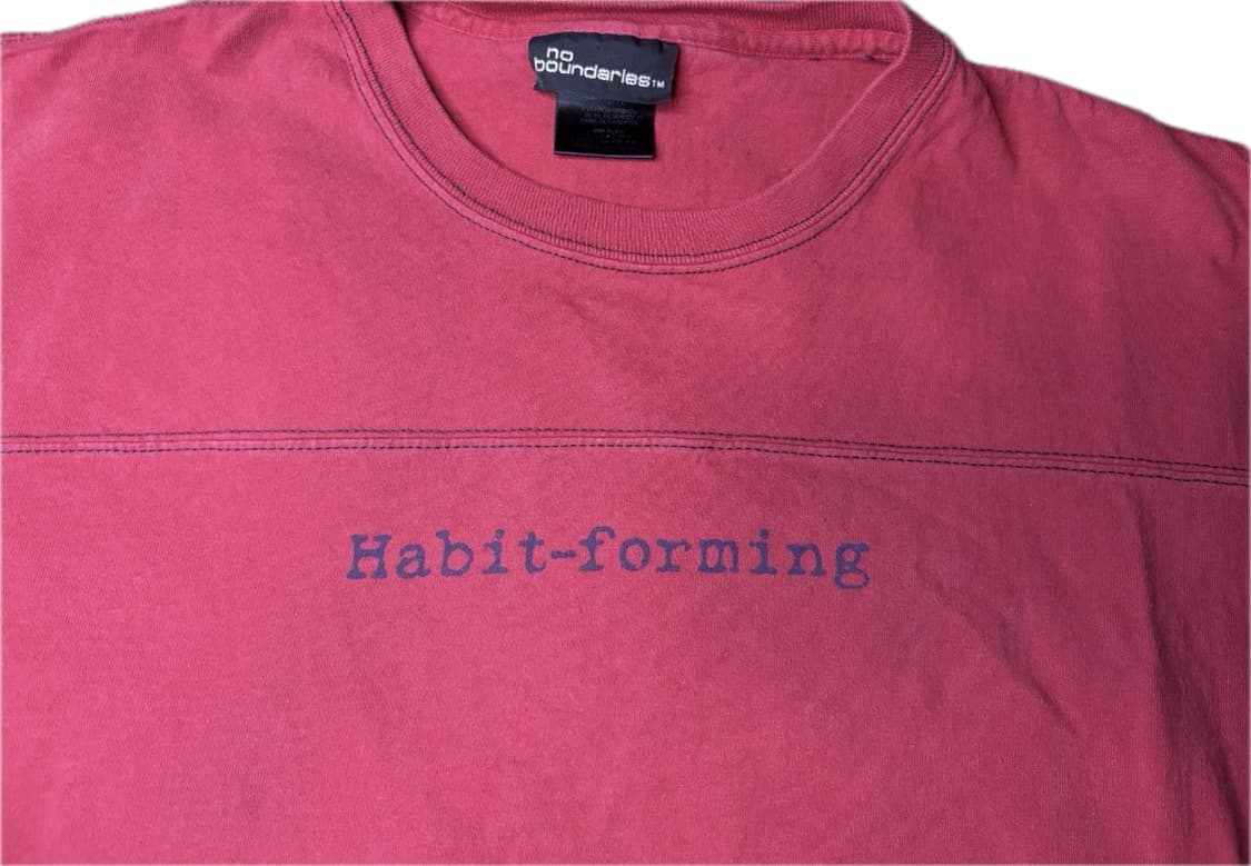 90s No Boundaries habit-forming 티셔츠 상품이미지2